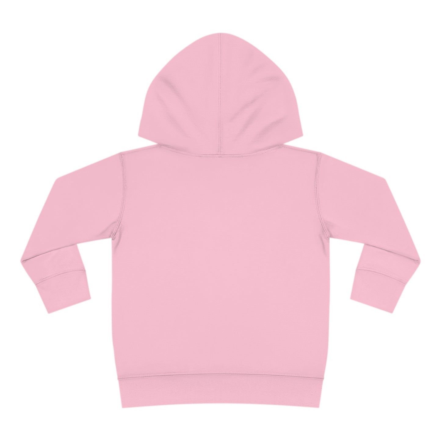 Toddler Pullover Fleece Hoodie | White Logo