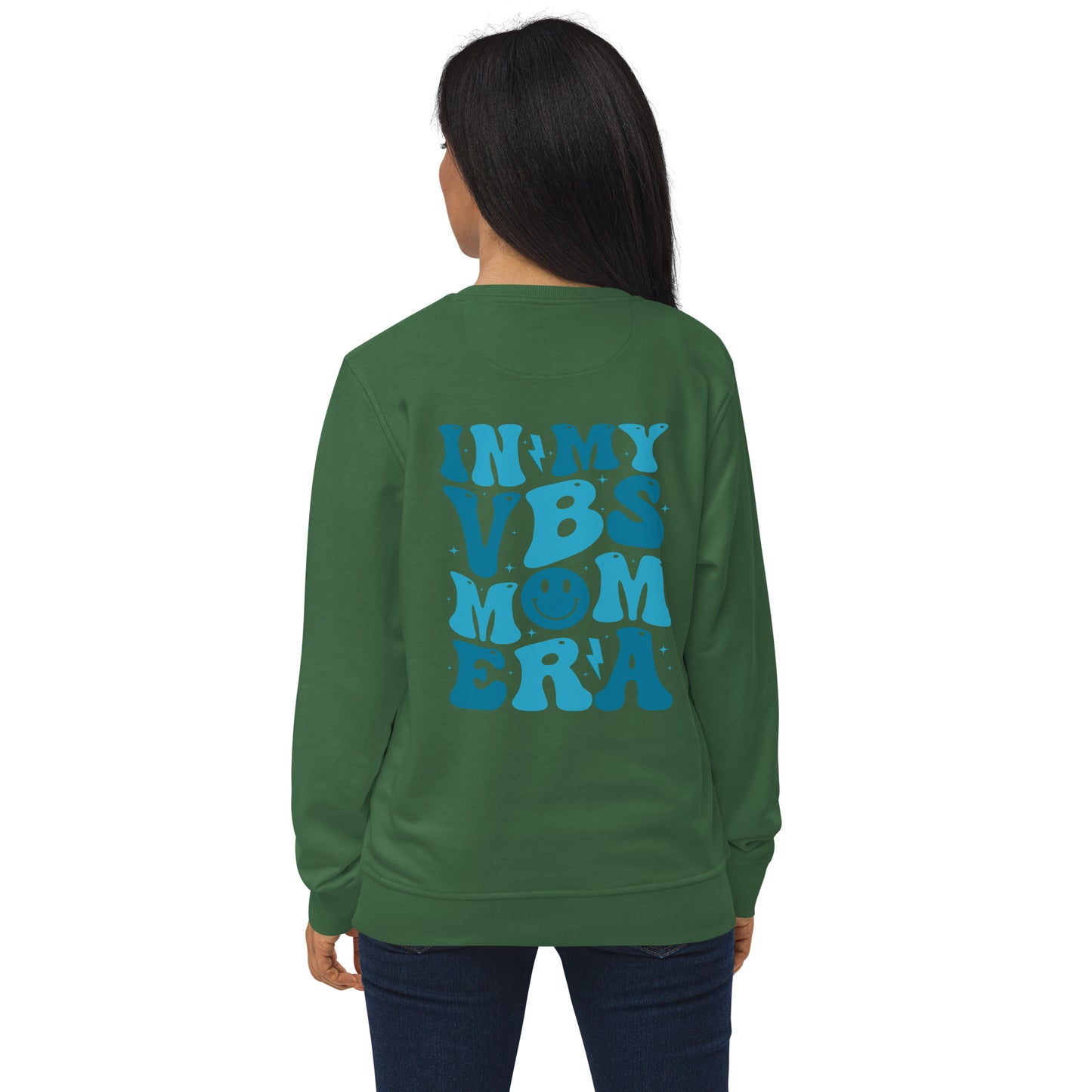 "In My VBS Mom Era" Unisex Organic Sweatshirt