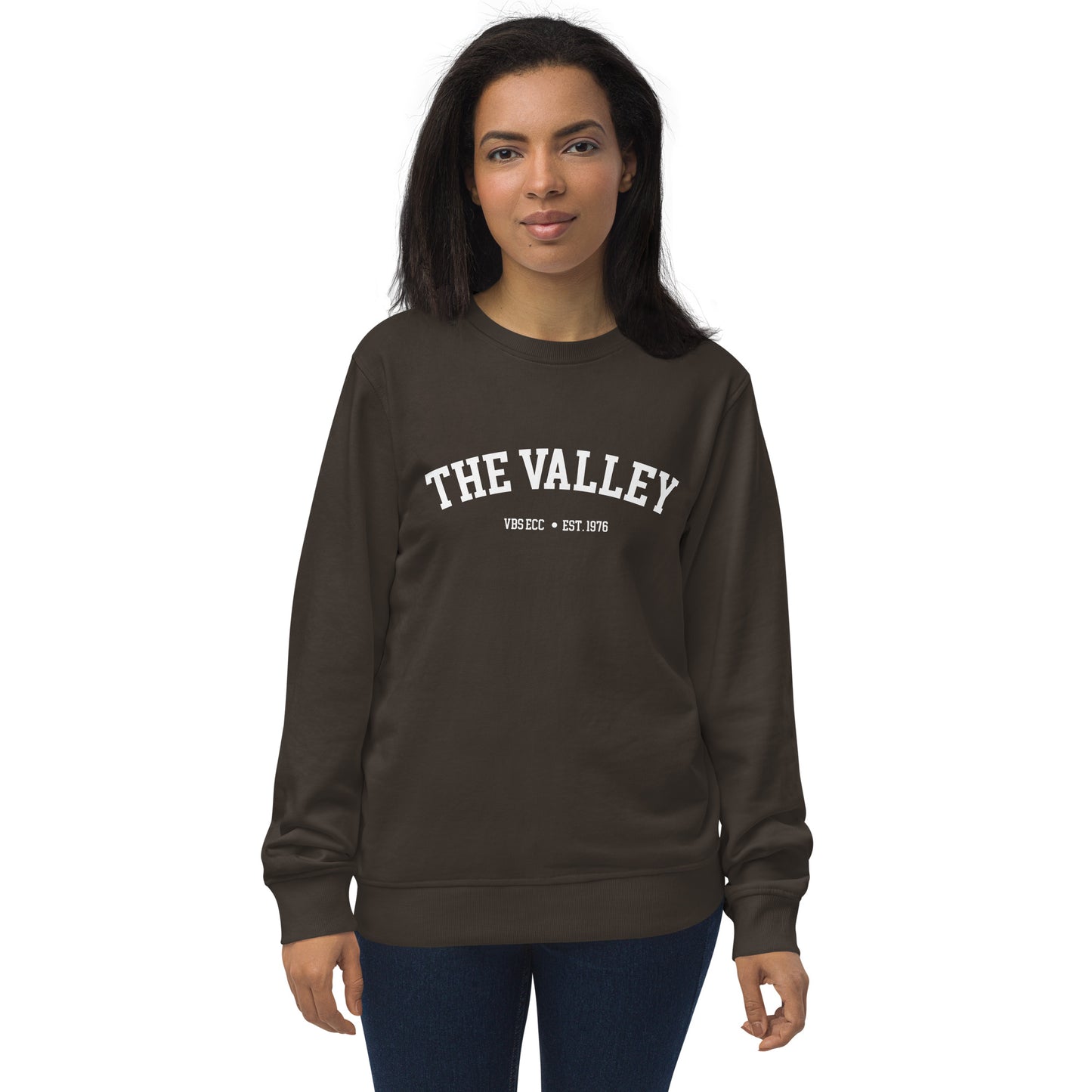 "The Valley" Vintage Relaxed Organic Unisex Sweatshirt
