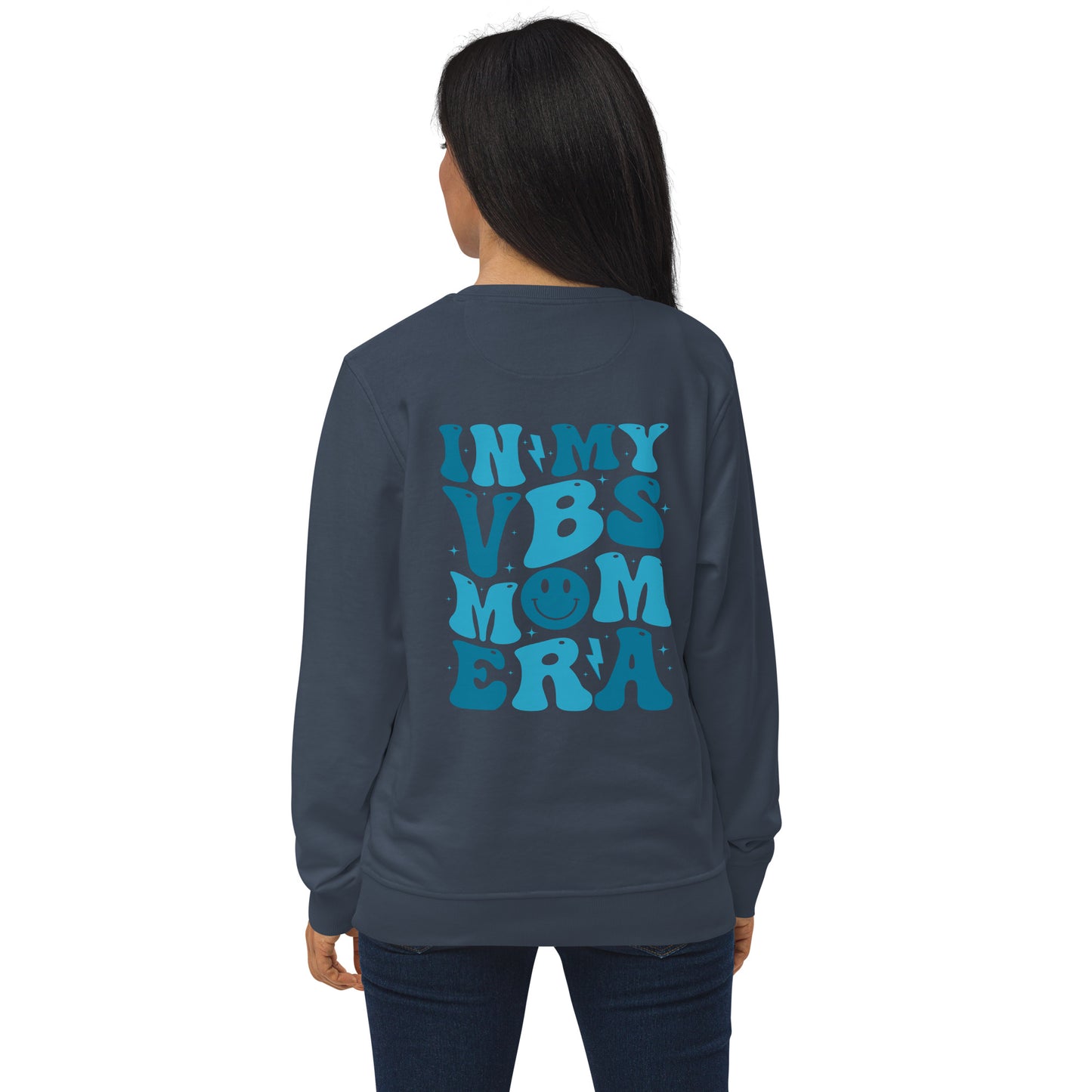 "In My VBS Mom Era" Unisex Organic Sweatshirt