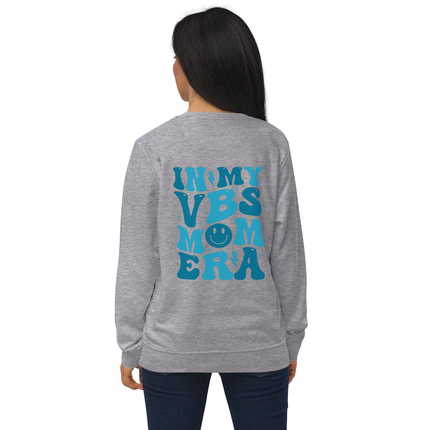 "In My VBS Mom Era" Unisex Organic Sweatshirt