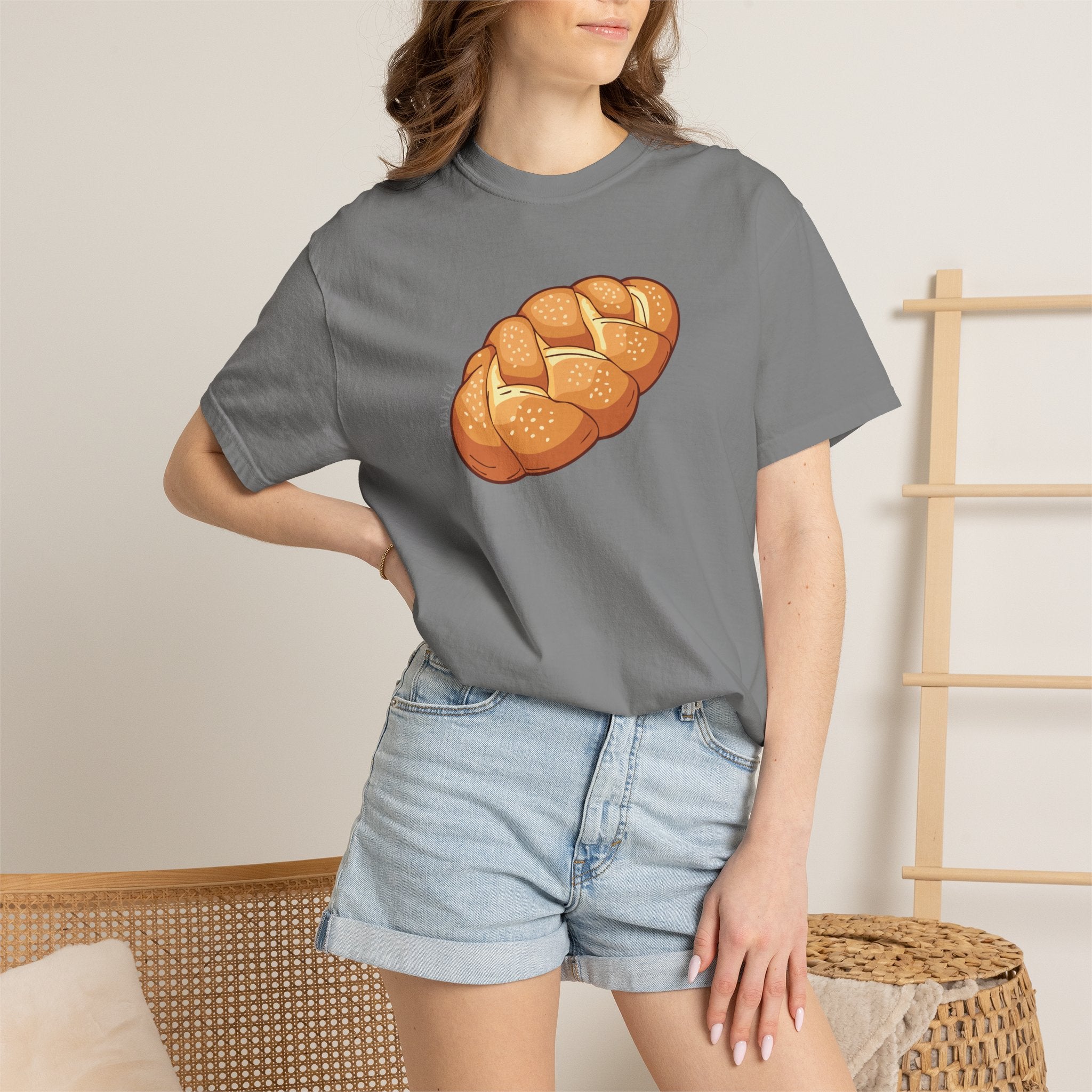 Unisex Challah Garment-Dyed T-shirt