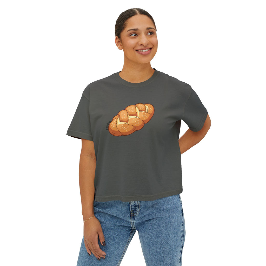"Challah Back" - Women's Boxy Tee
