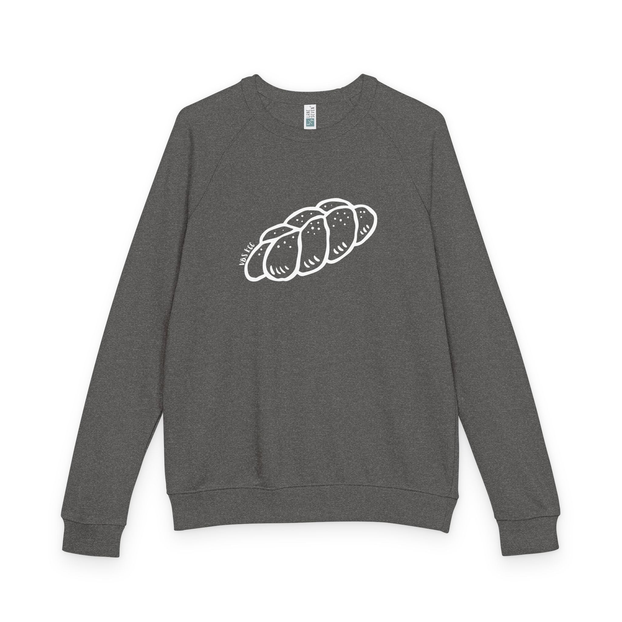 Challah Adult French Terry Raglan Crewneck (6 Colors)