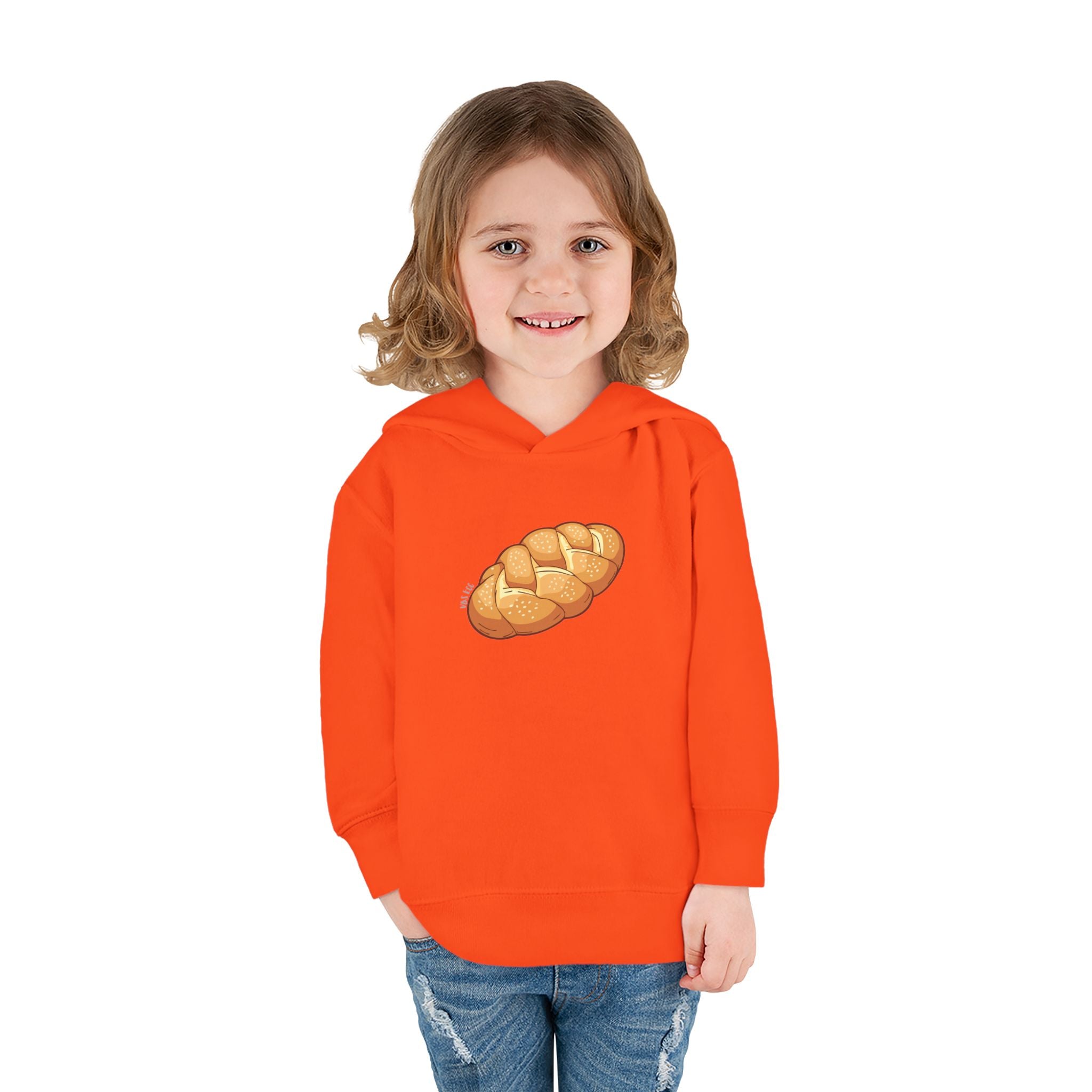 Challah Hoodie: Toddler Pullover Fleece