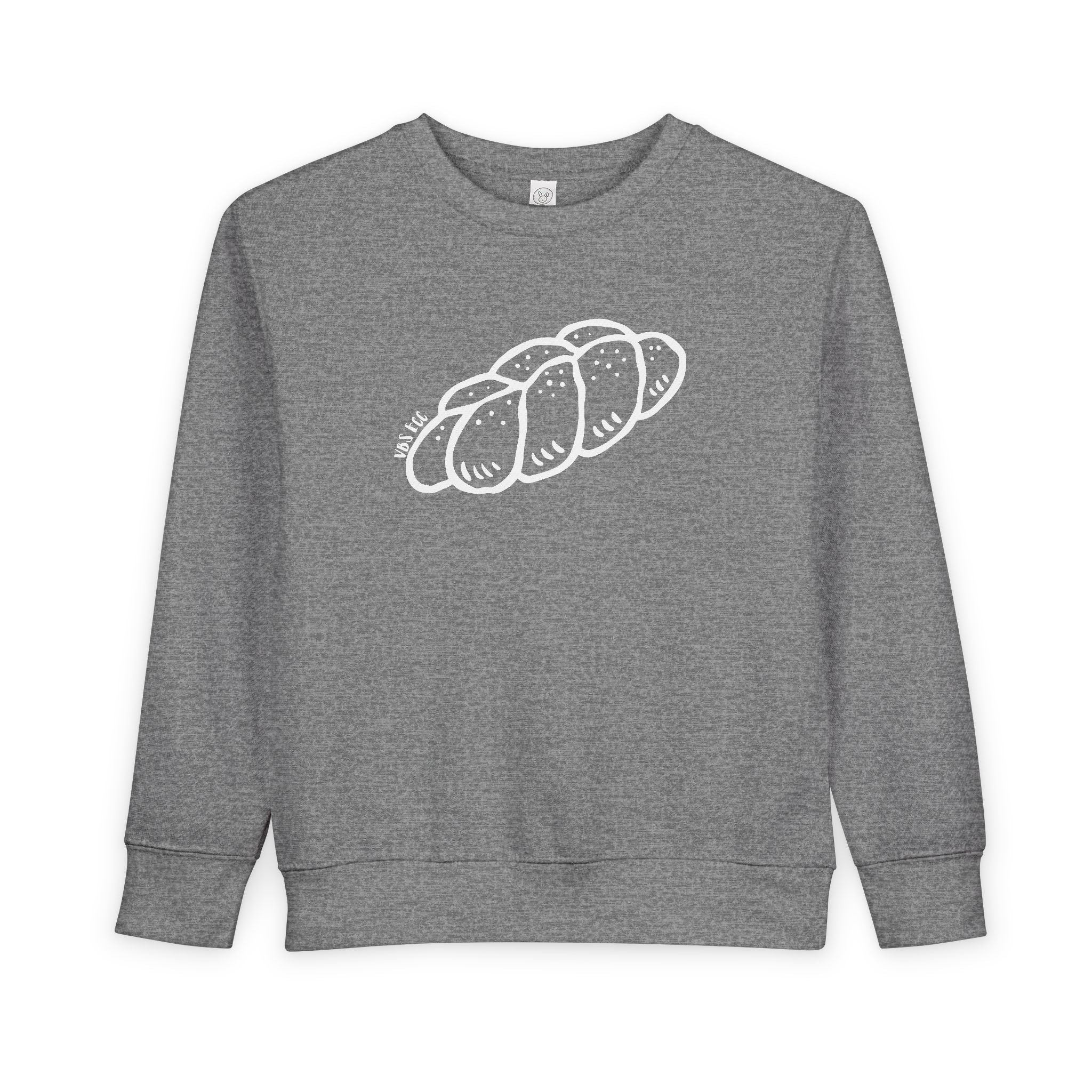 Simple Challah Toddler Sweatshirt