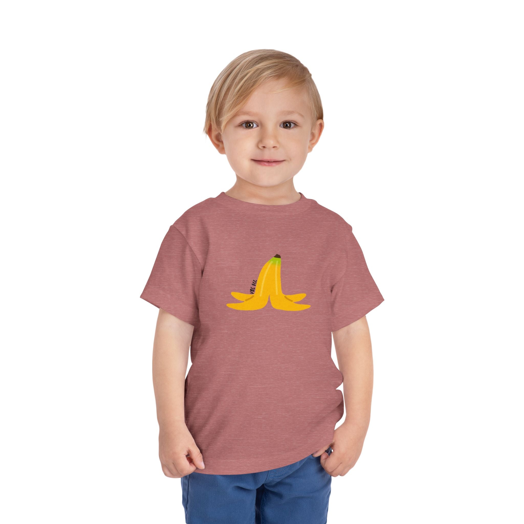 Banana Toddler Short Sleeve Tee (16 colors)