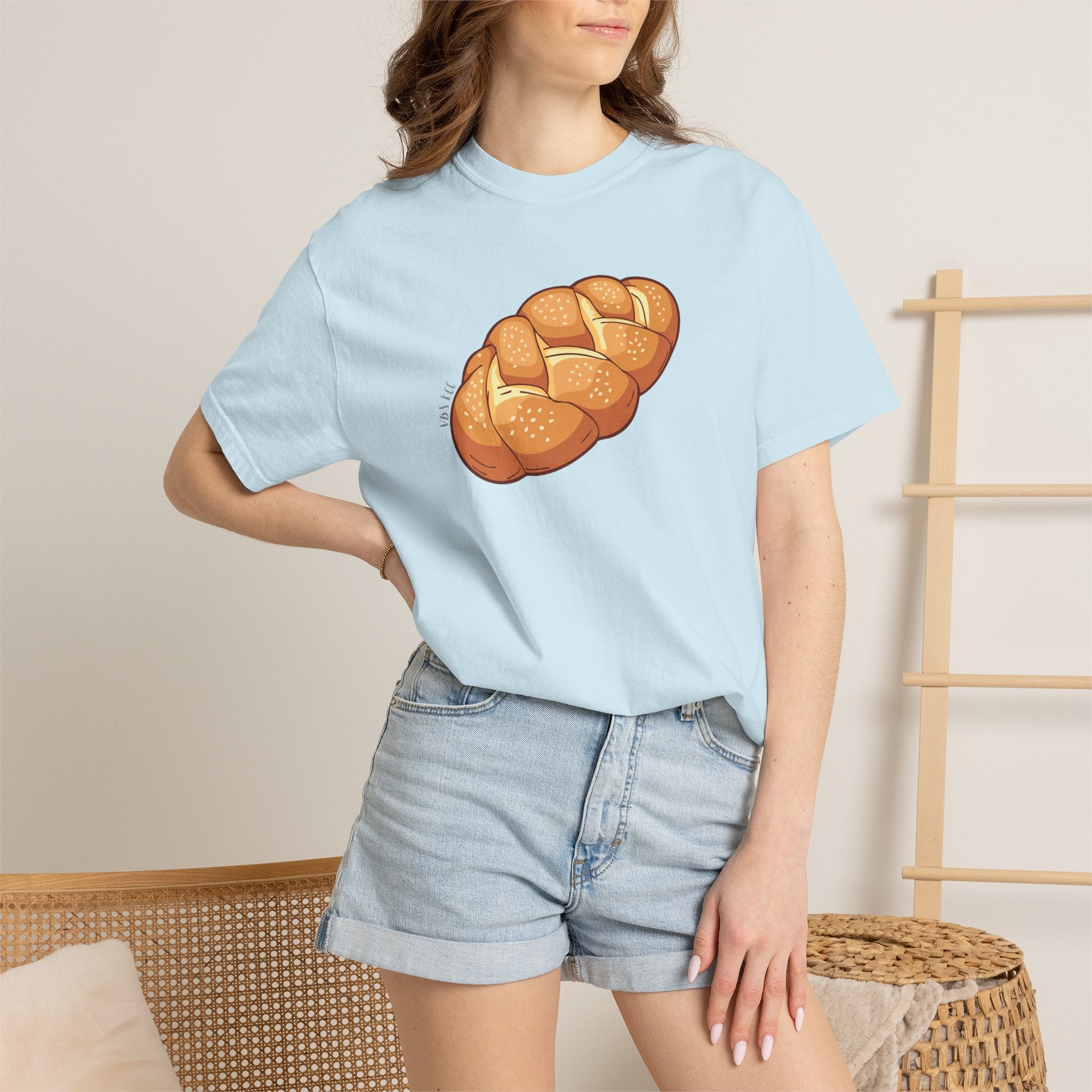 Unisex Challah Garment-Dyed T-shirt