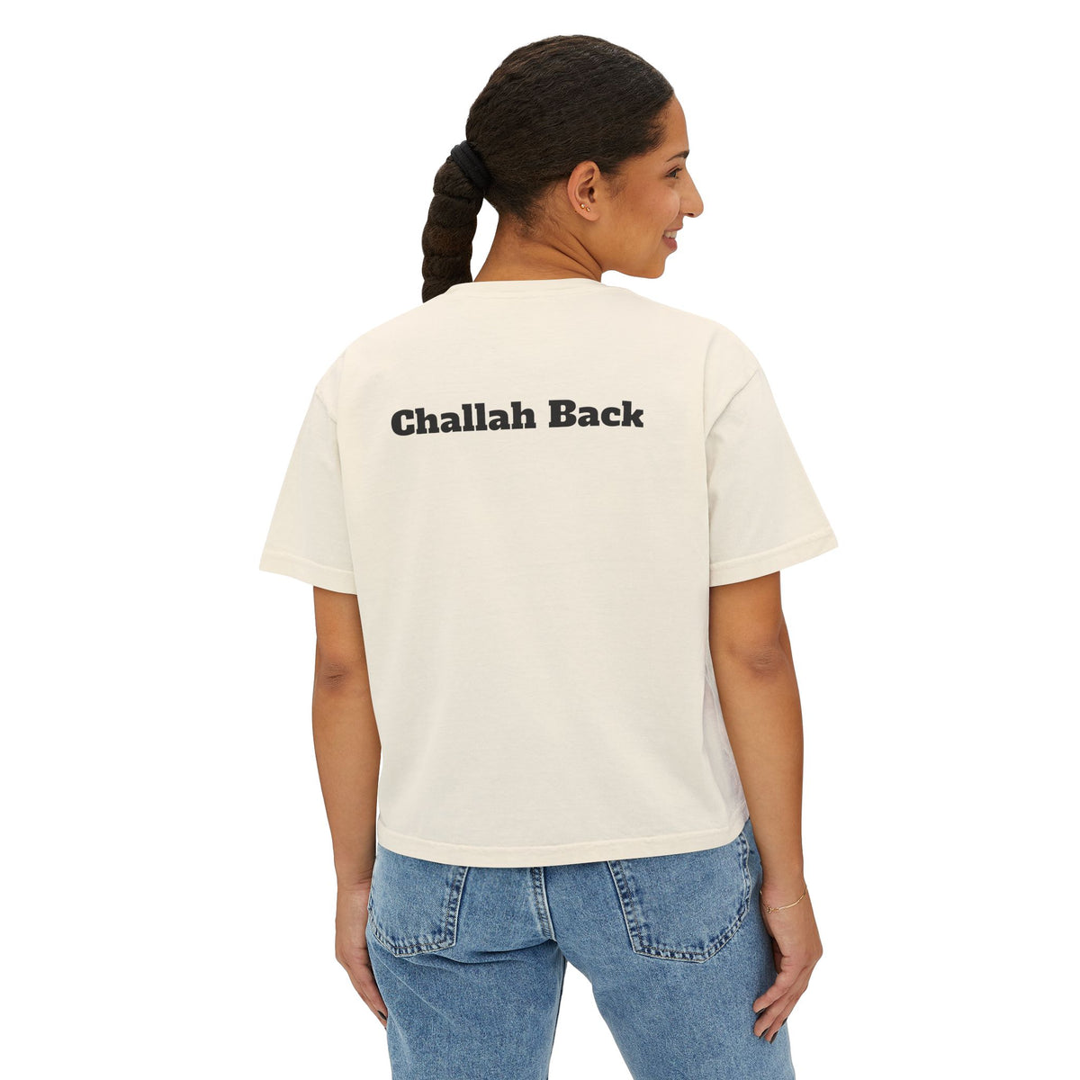 "Challah Back" - Women's Boxy Tee