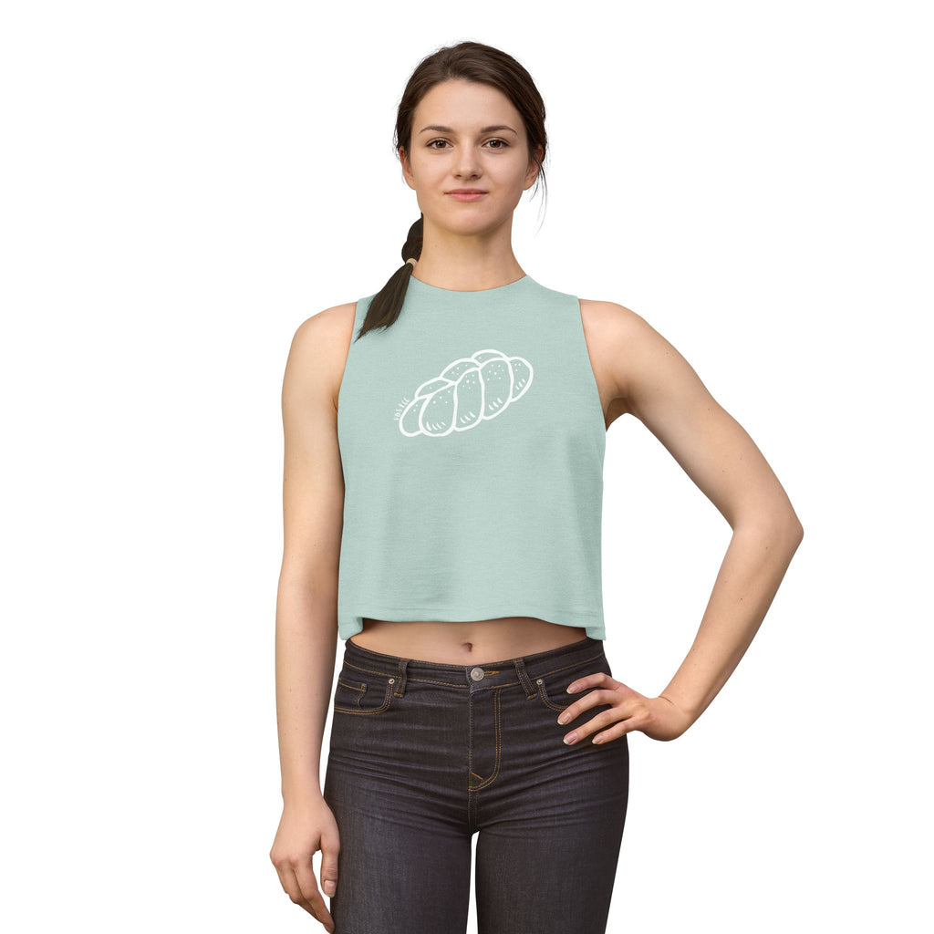 "Challah Back" - Women's Crop Top