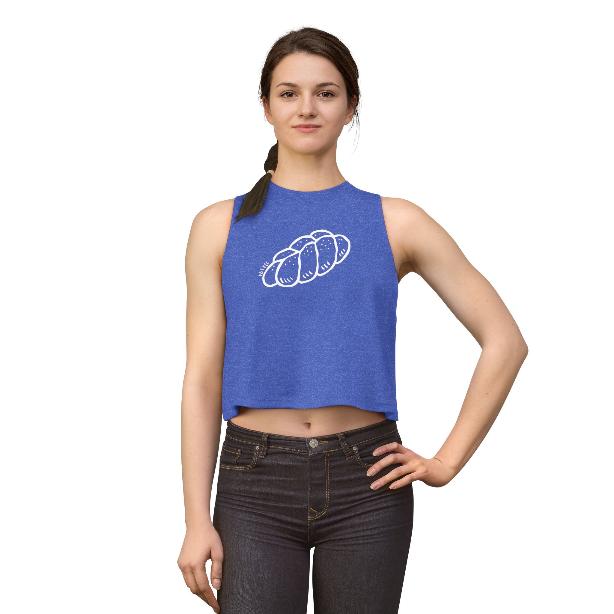 "Challah Back" - Women's Crop Top