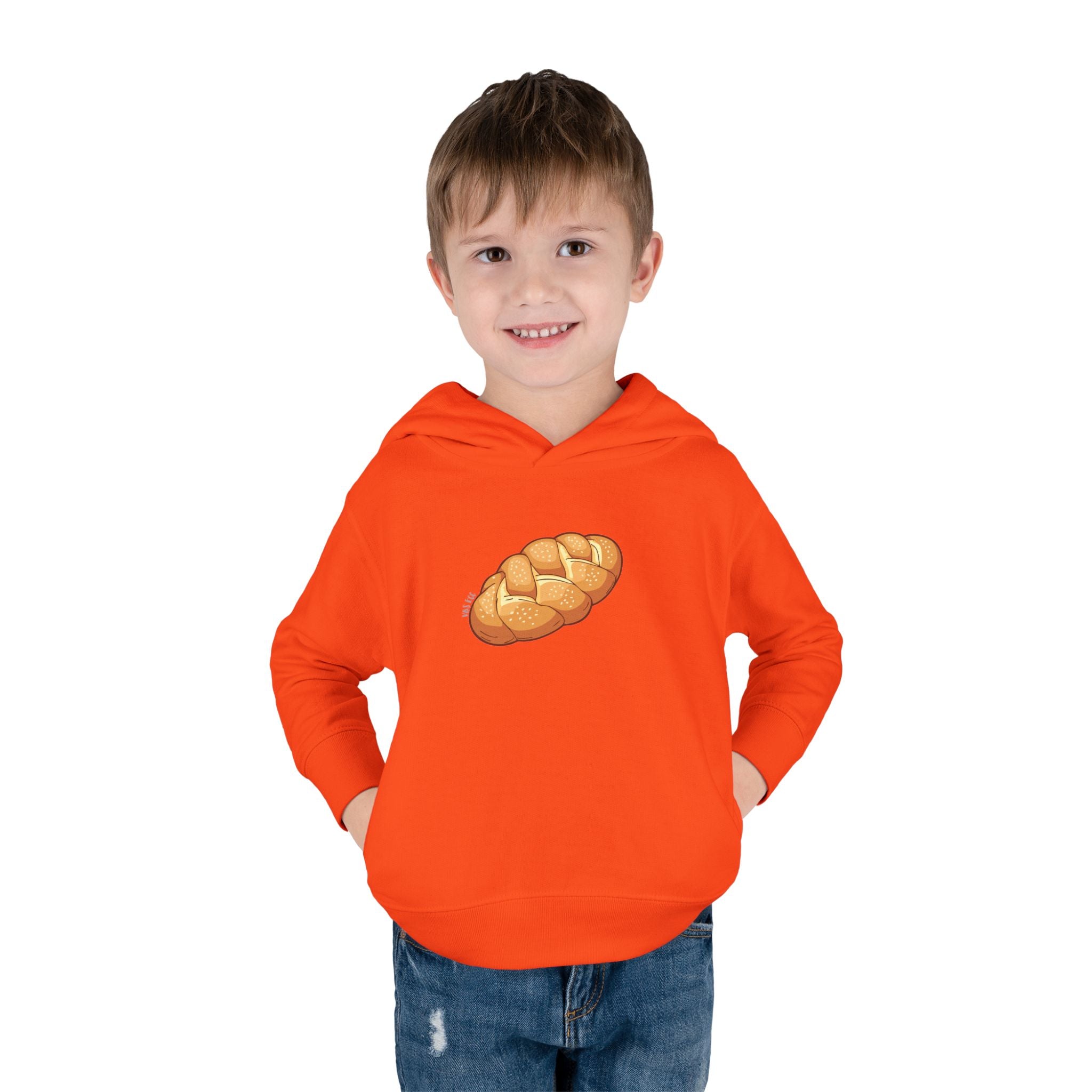 Challah Hoodie: Toddler Pullover Fleece