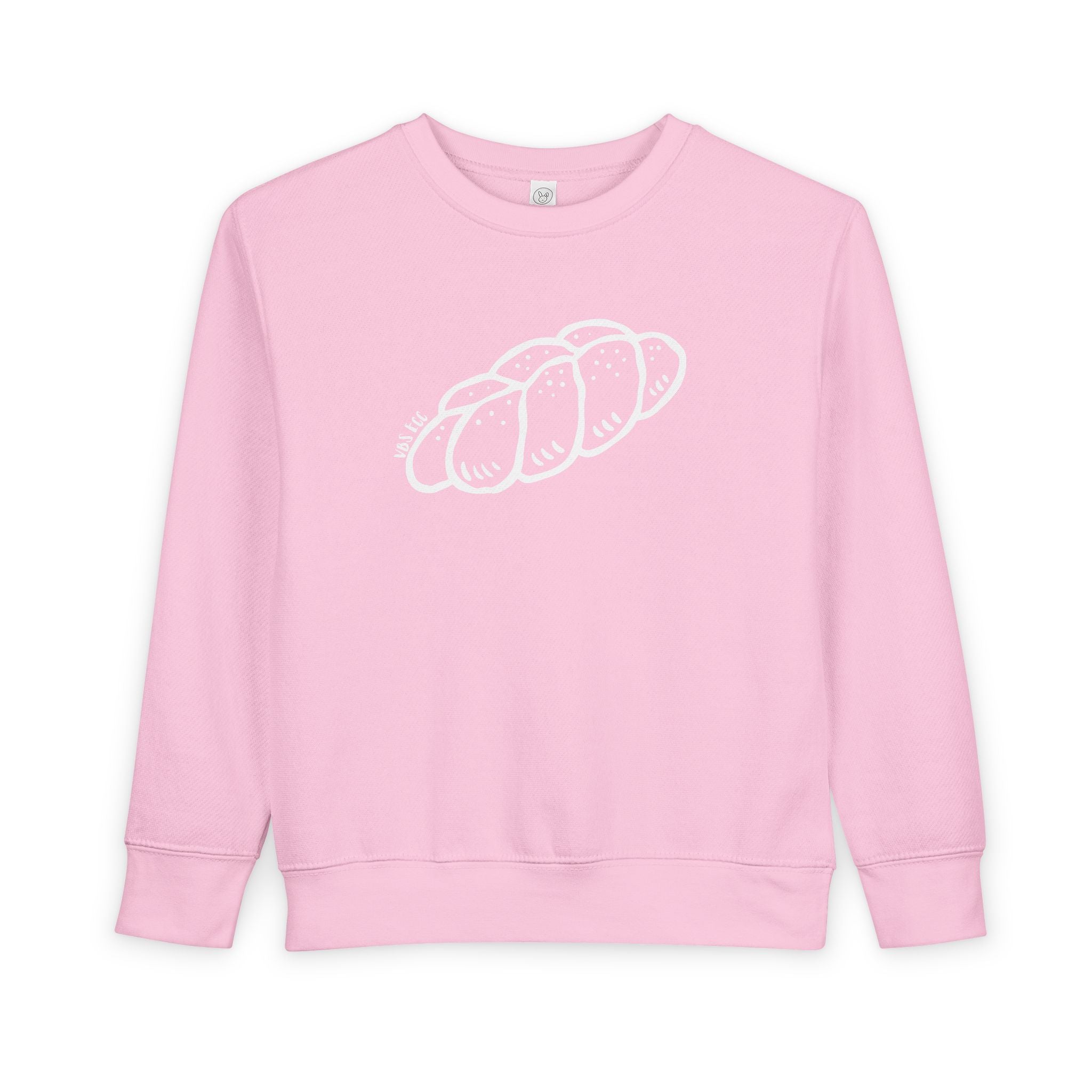 Simple Challah Toddler Sweatshirt