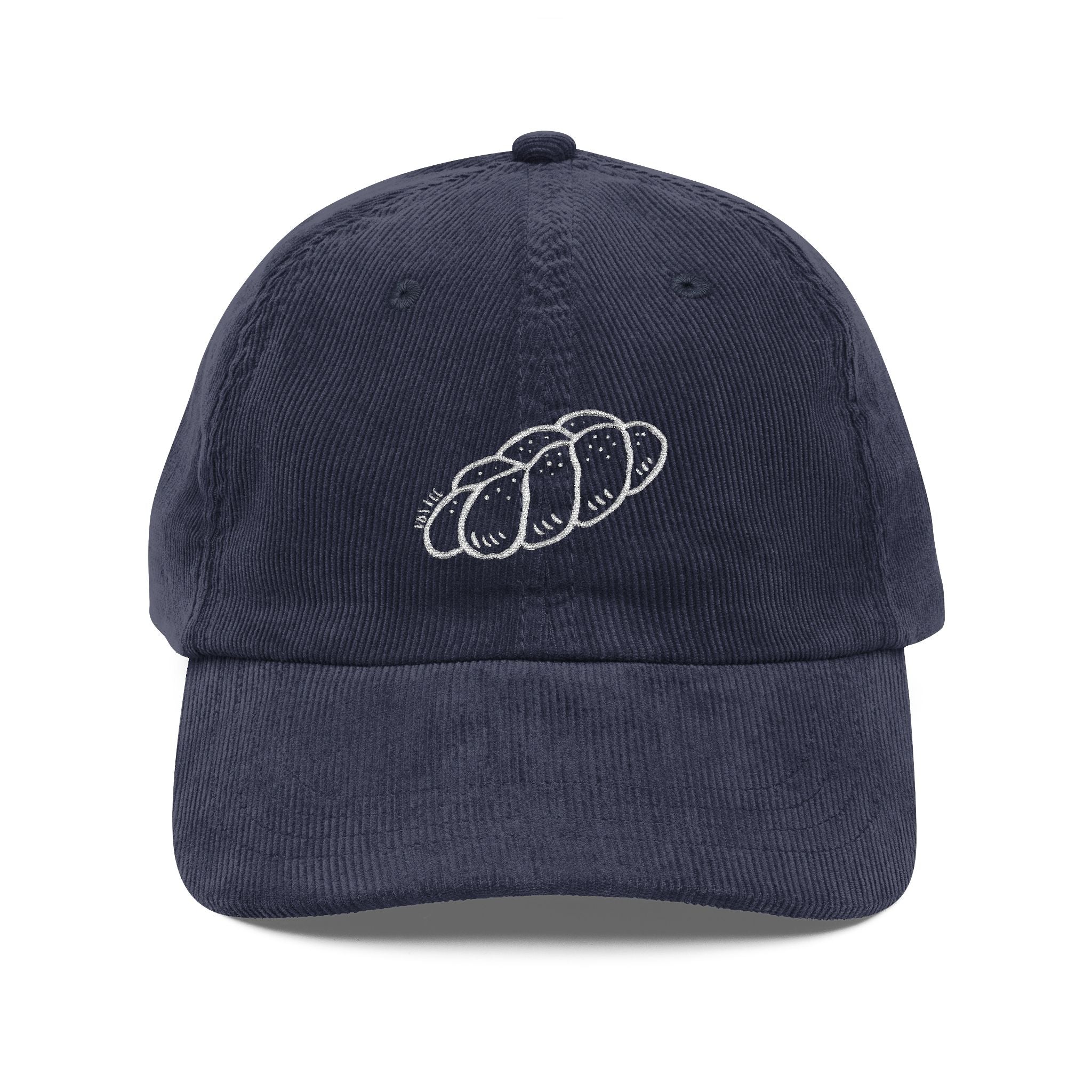 Challah Vintage Corduroy Cap (Embroidery)