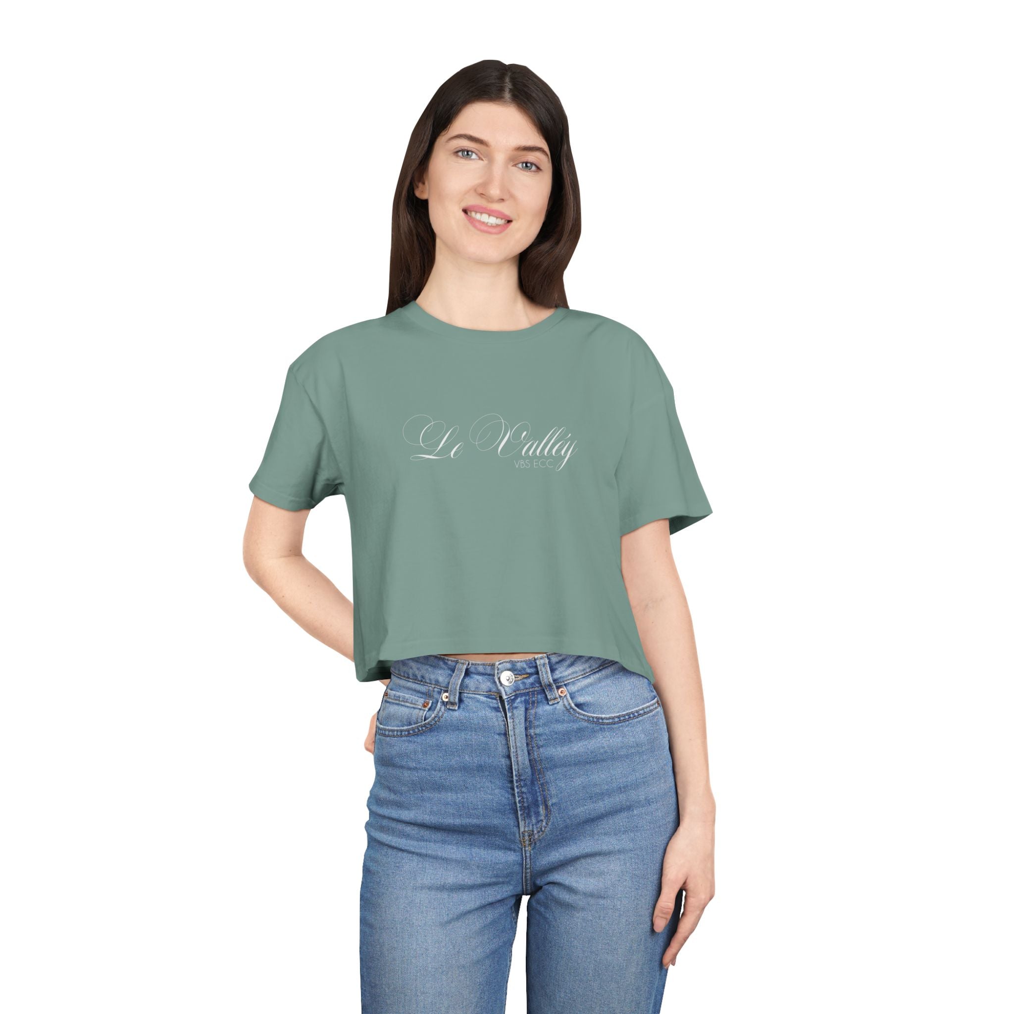 Le Valley Women's Crop Tee