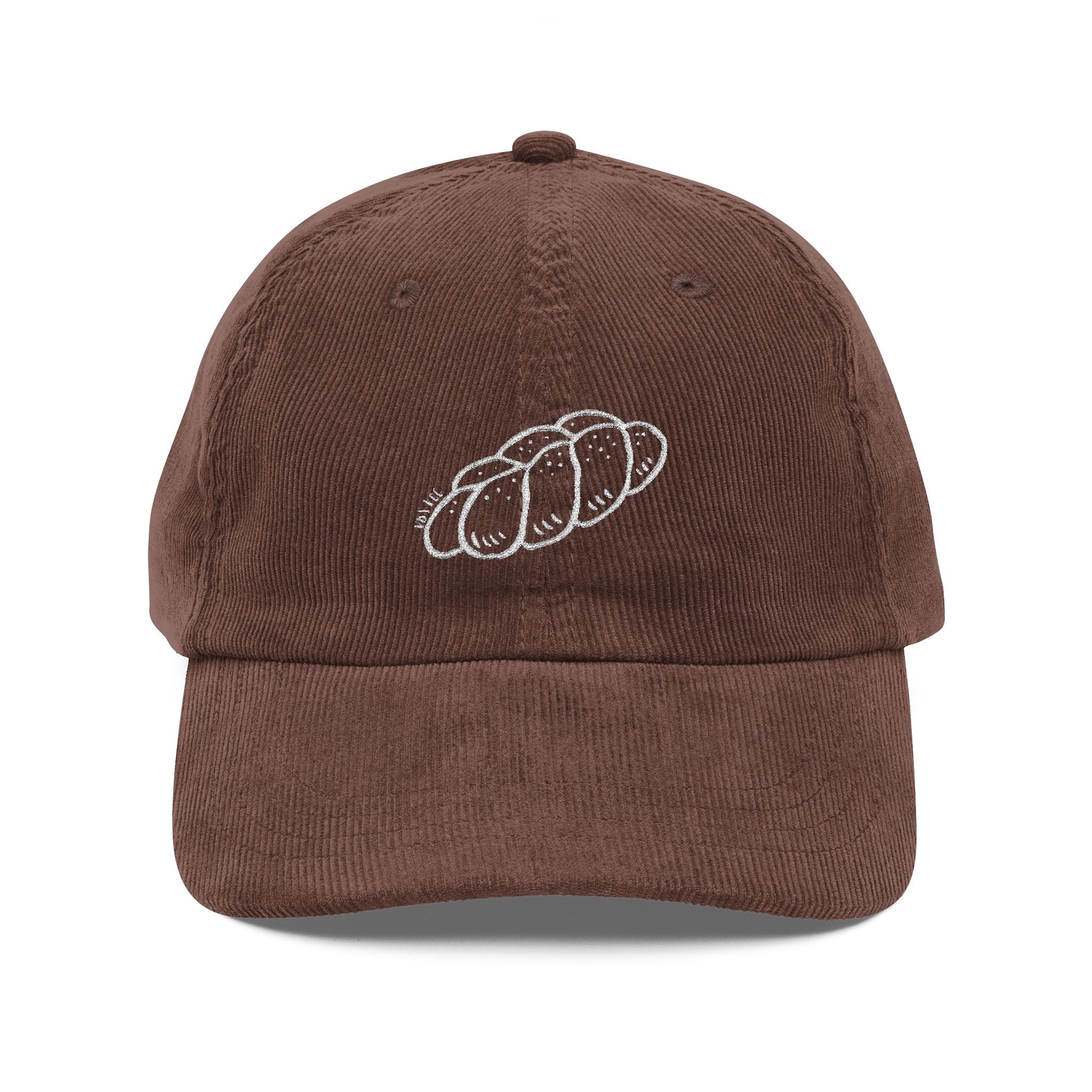 Challah Vintage Corduroy Cap (Embroidery)