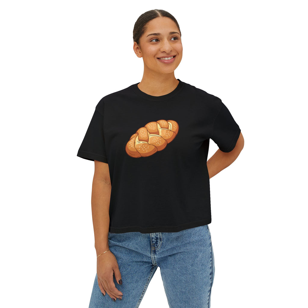 "Challah Back" - Women's Boxy Tee