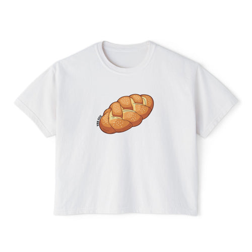 "Challah Back" - Women's Boxy Tee