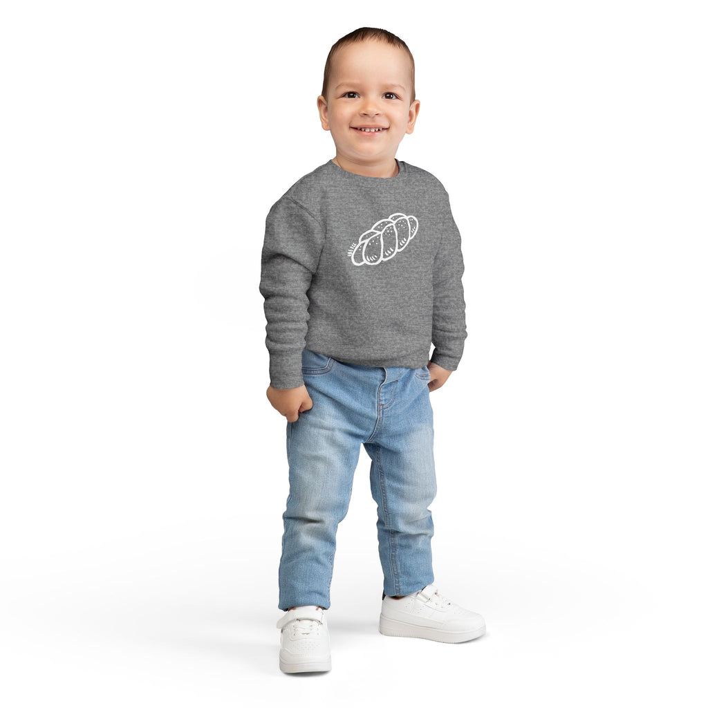 Simple Challah Toddler Sweatshirt