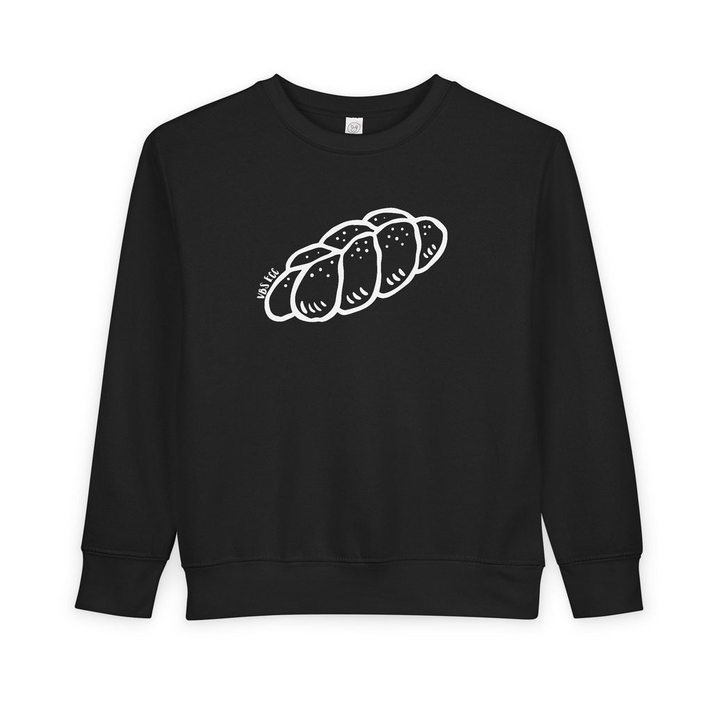 Simple Challah Toddler Sweatshirt
