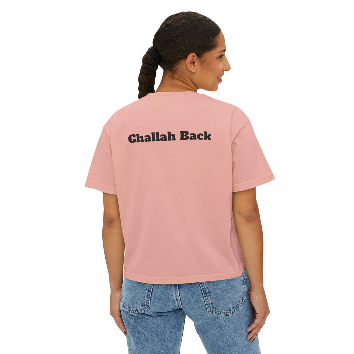 "Challah Back" - Women's Boxy Tee