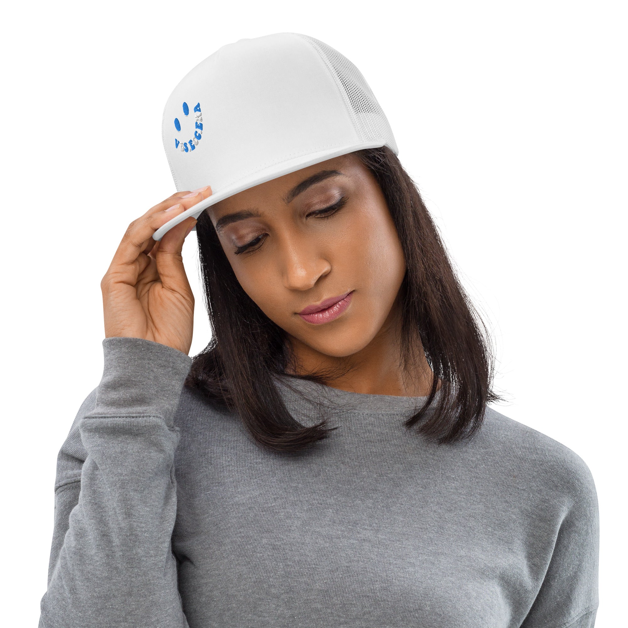 Happy Face Trucker Cap