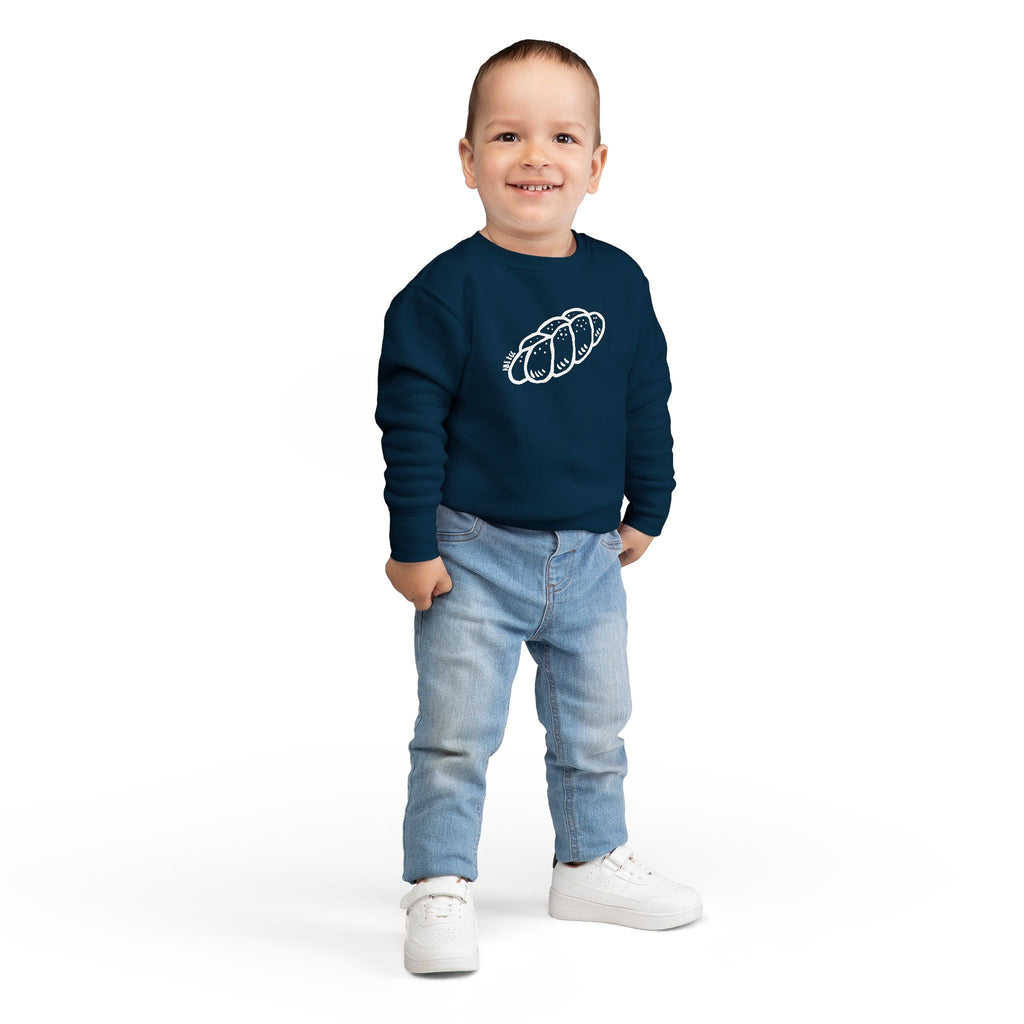 Simple Challah Toddler Sweatshirt
