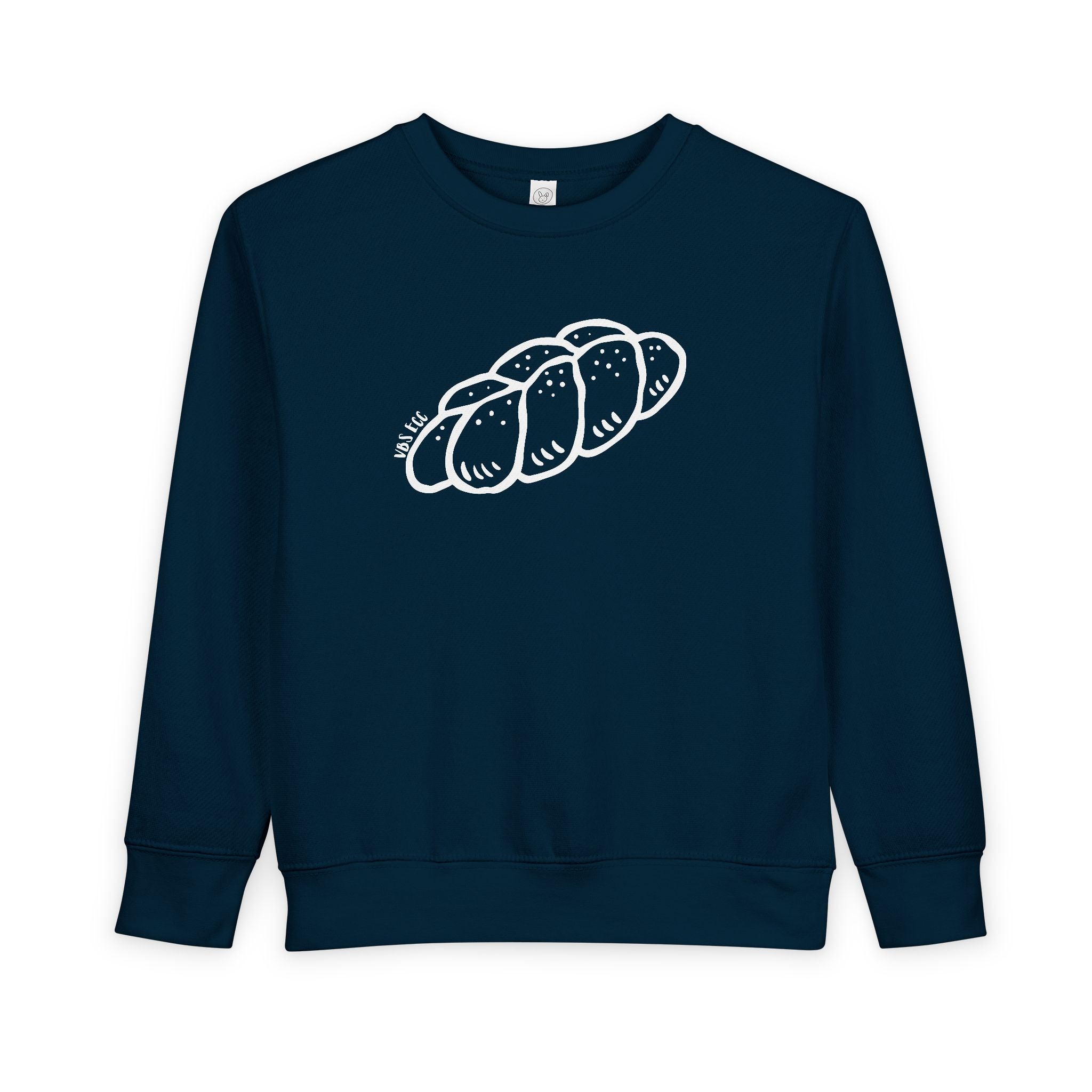 Simple Challah Toddler Sweatshirt