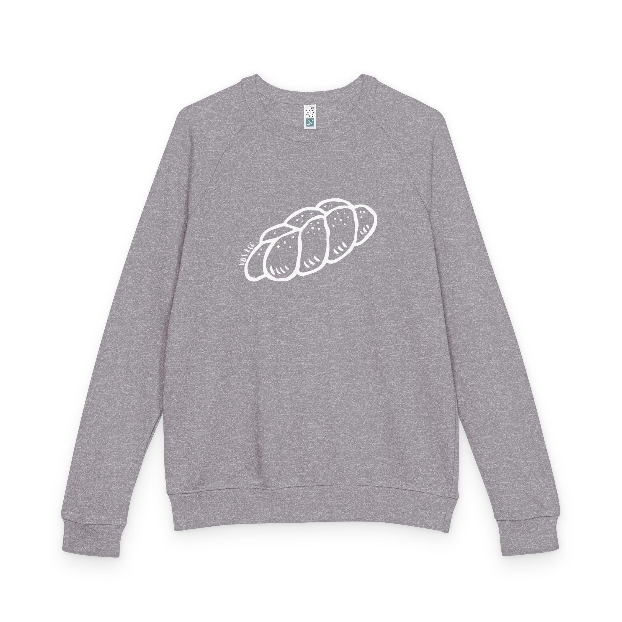 Challah Adult French Terry Raglan Crewneck (6 Colors)