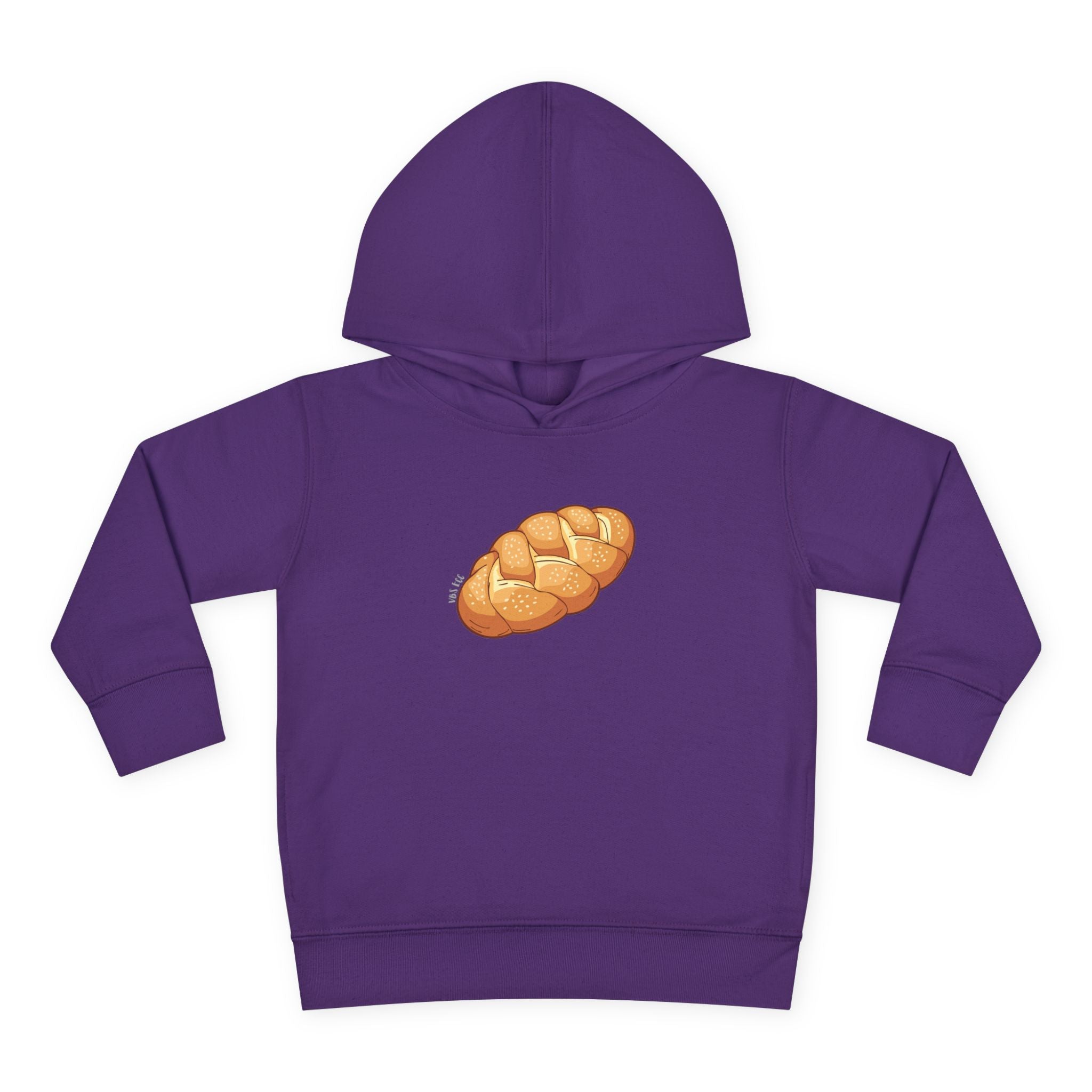 Challah Hoodie: Toddler Pullover Fleece