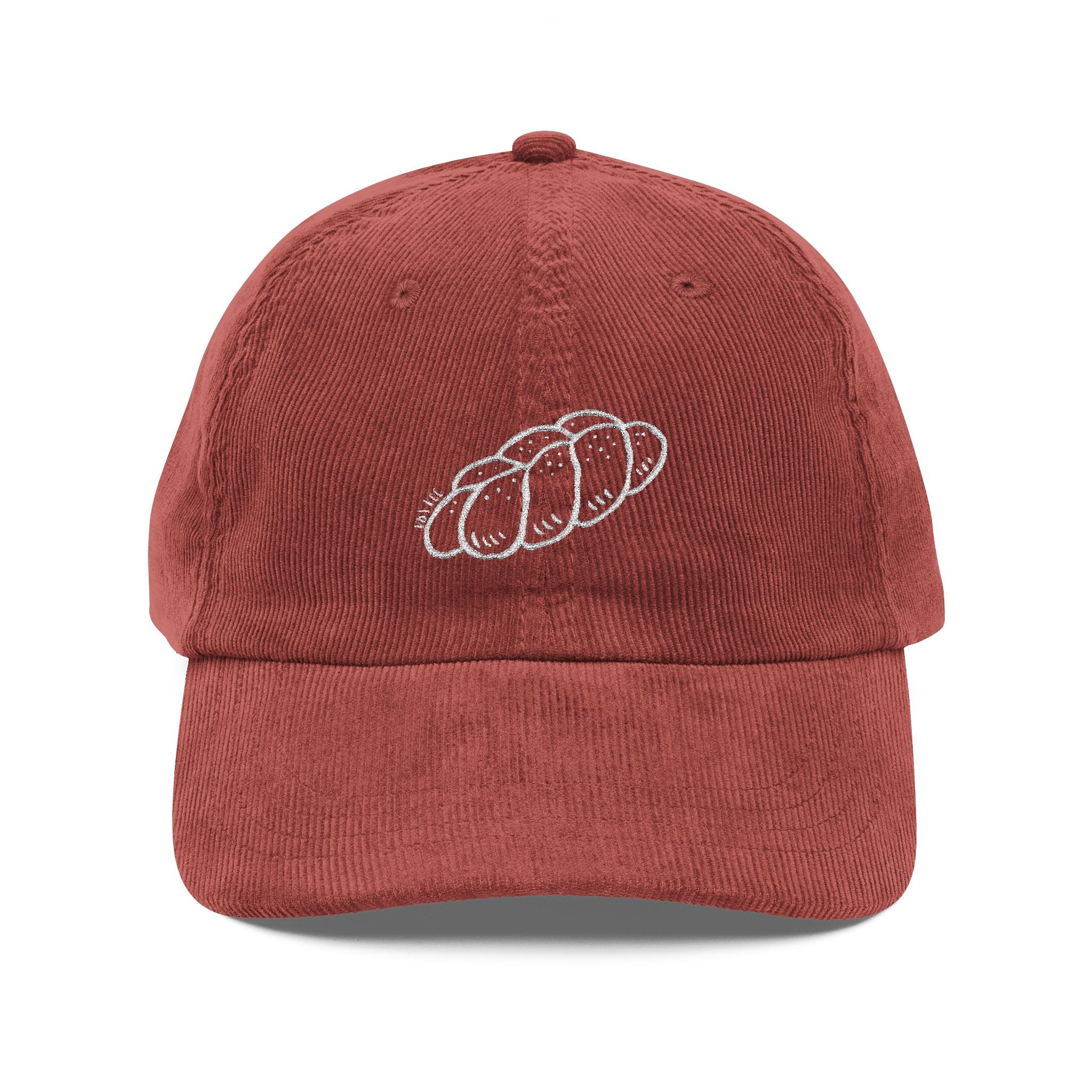 Challah Vintage Corduroy Cap (Embroidery)