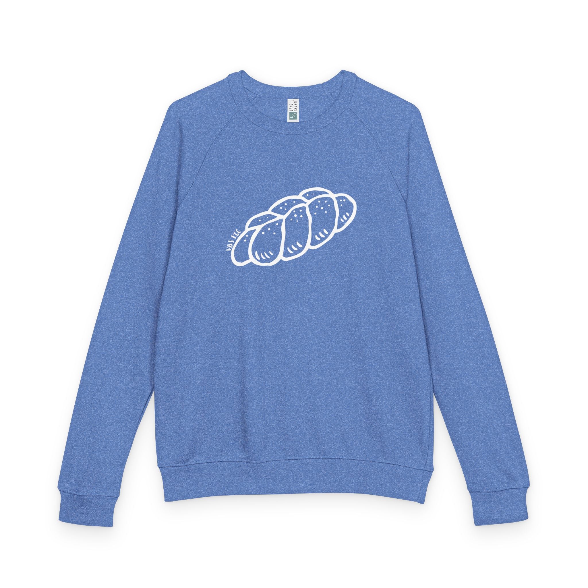 Challah Adult French Terry Raglan Crewneck (6 Colors)