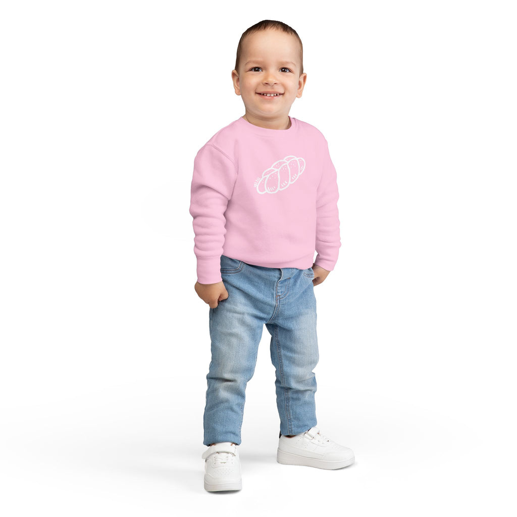 Simple Challah Toddler Sweatshirt