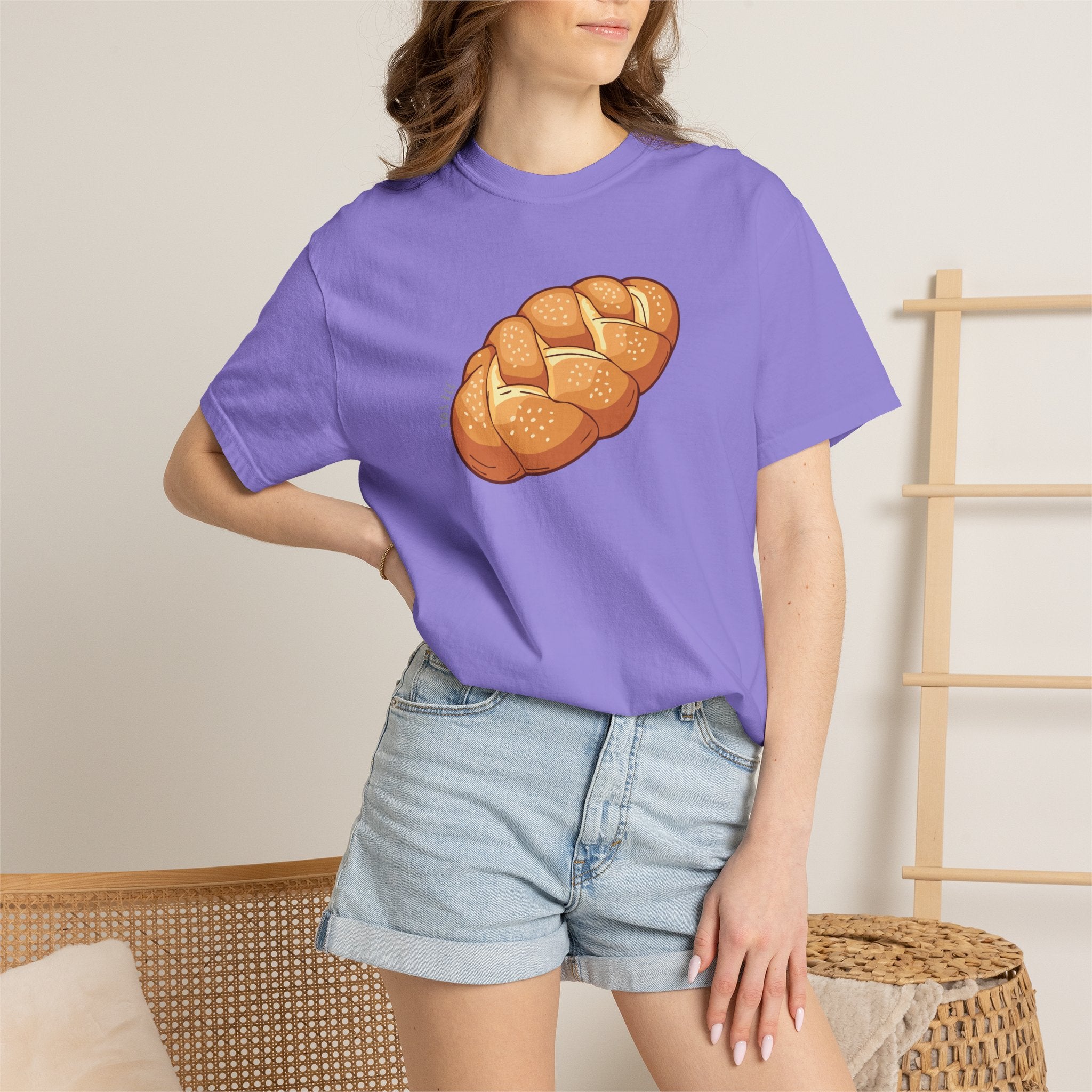 Unisex Challah Garment-Dyed T-shirt