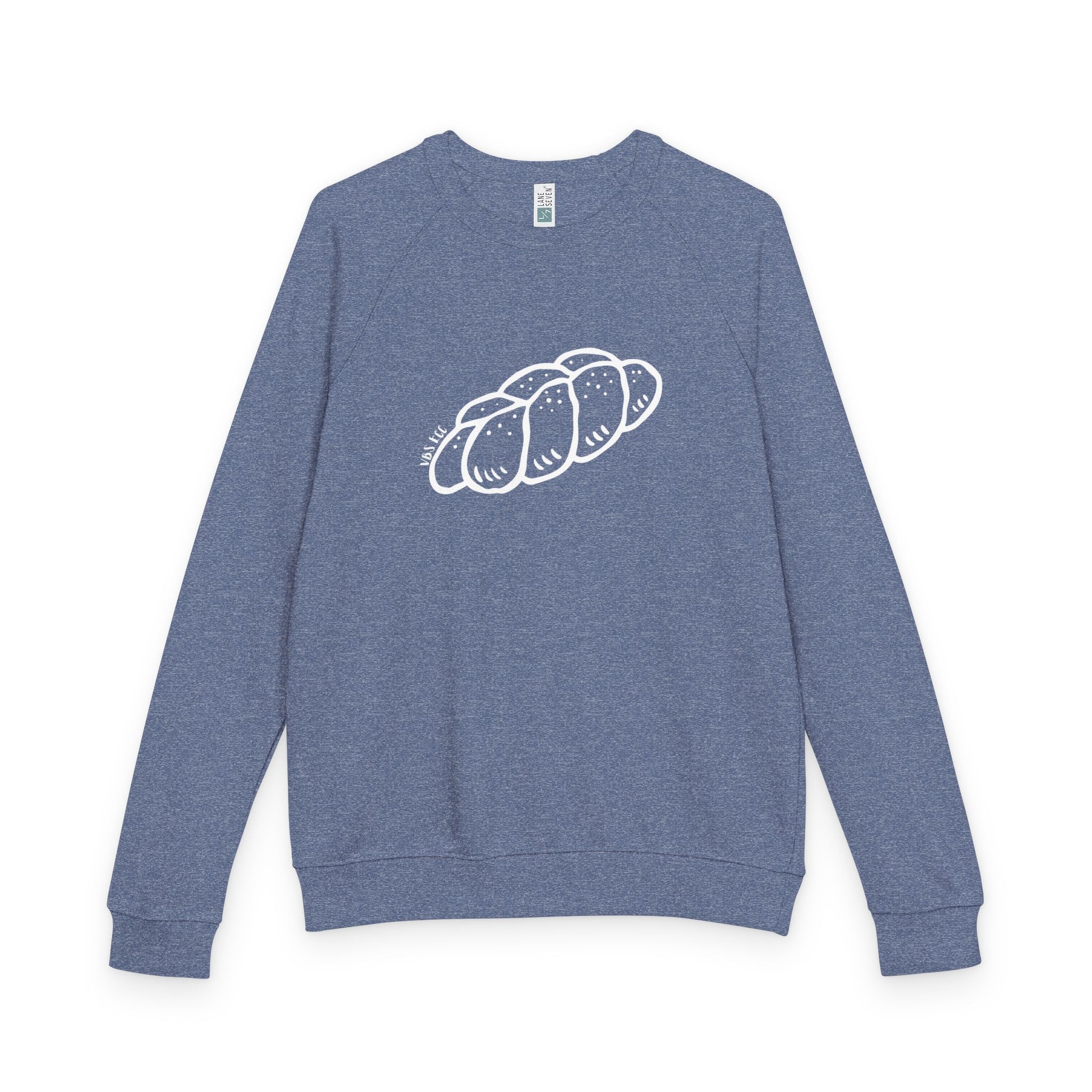 Challah Adult French Terry Raglan Crewneck (6 Colors)