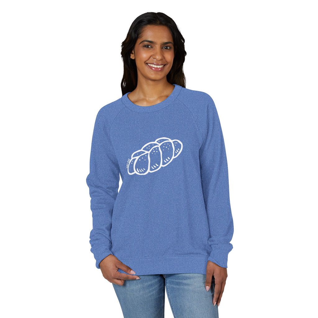 Challah Adult French Terry Raglan Crewneck (6 Colors)