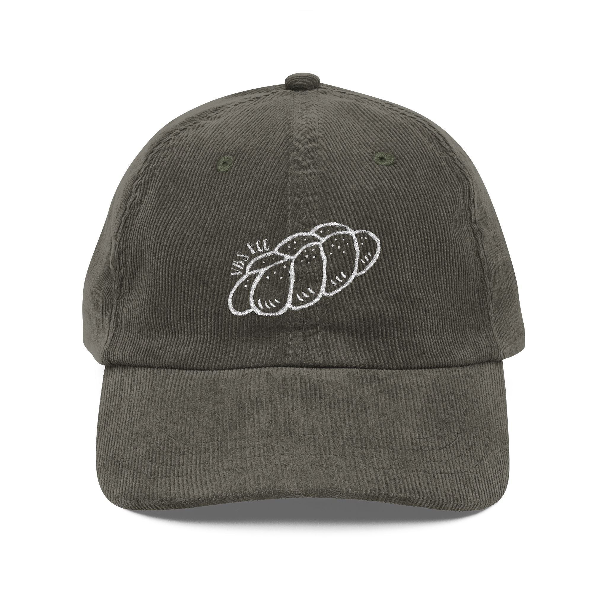 Challah Vintage Corduroy Cap (Embroidery)