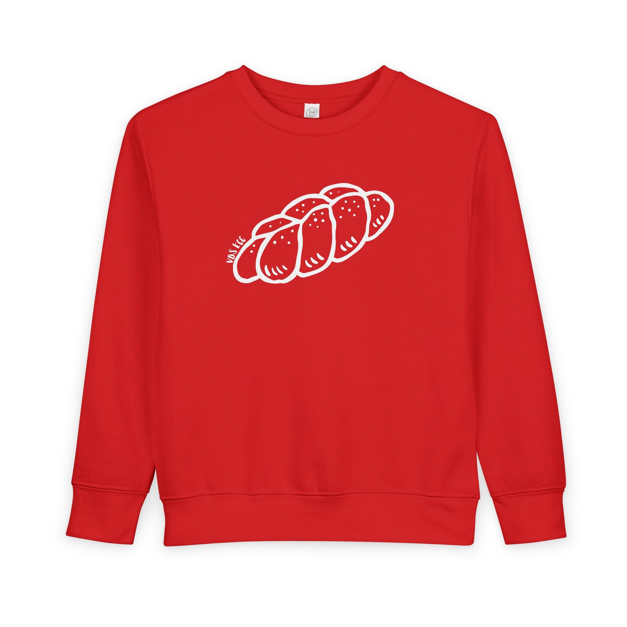 Simple Challah Toddler Sweatshirt