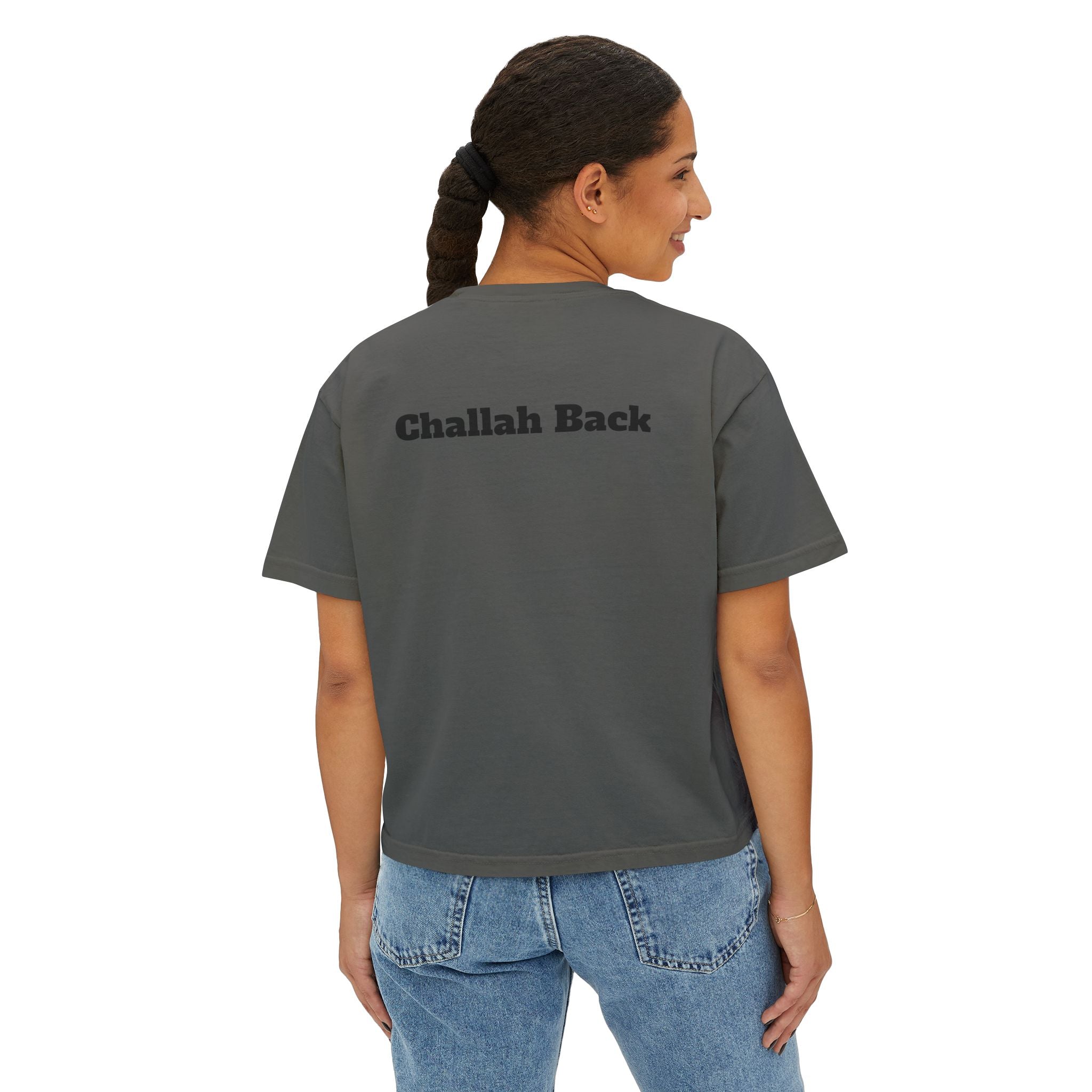 "Challah Back" - Women's Boxy Tee