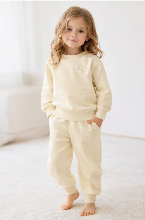 Kids Cream Lounge Set - Good VBS Only