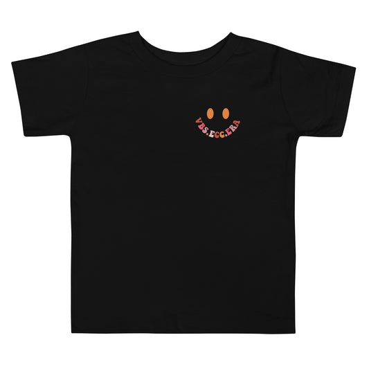 Happy Face Toddler Short Sleeve Tee