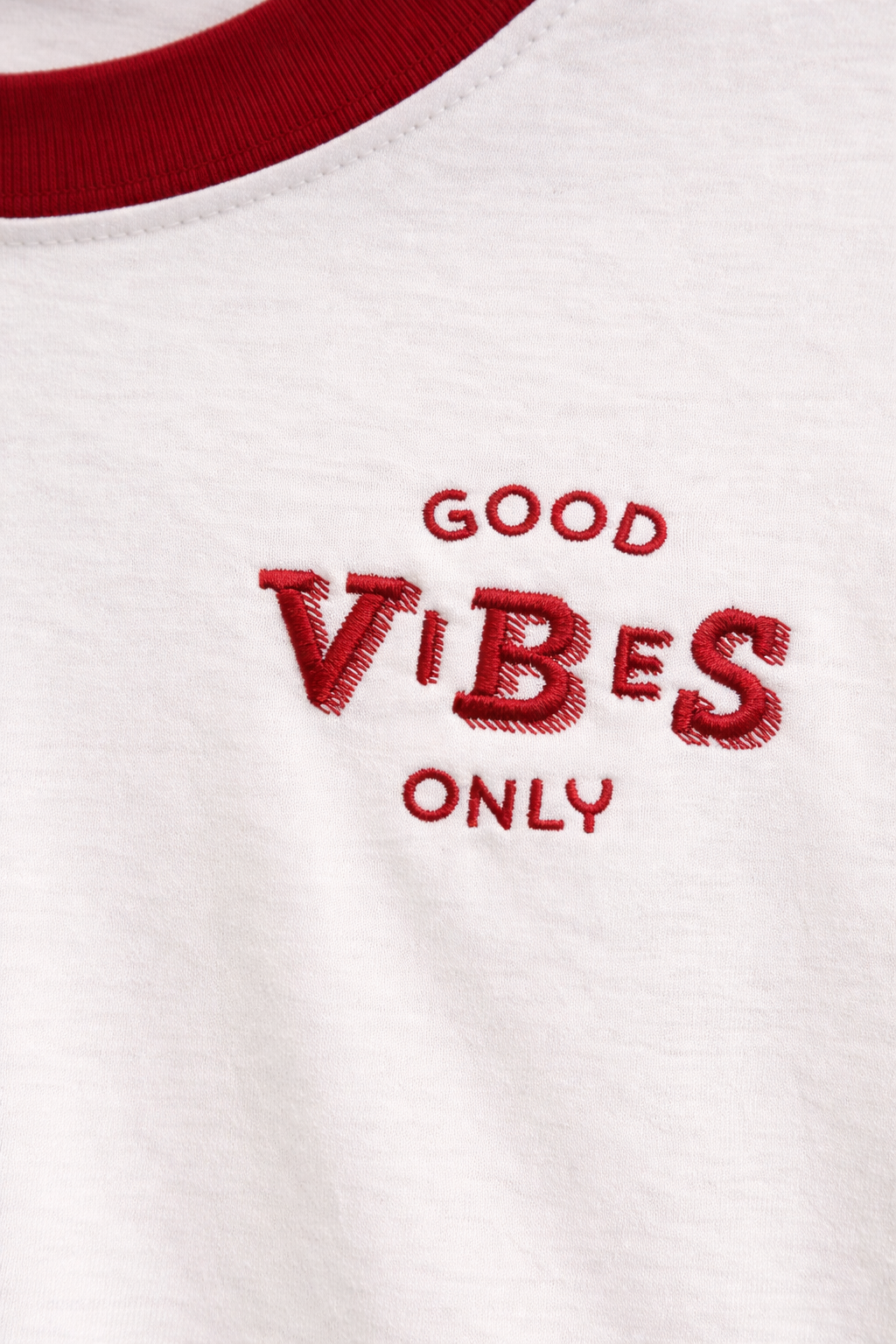 Adult Red Ringer Tee - Good VBS Only