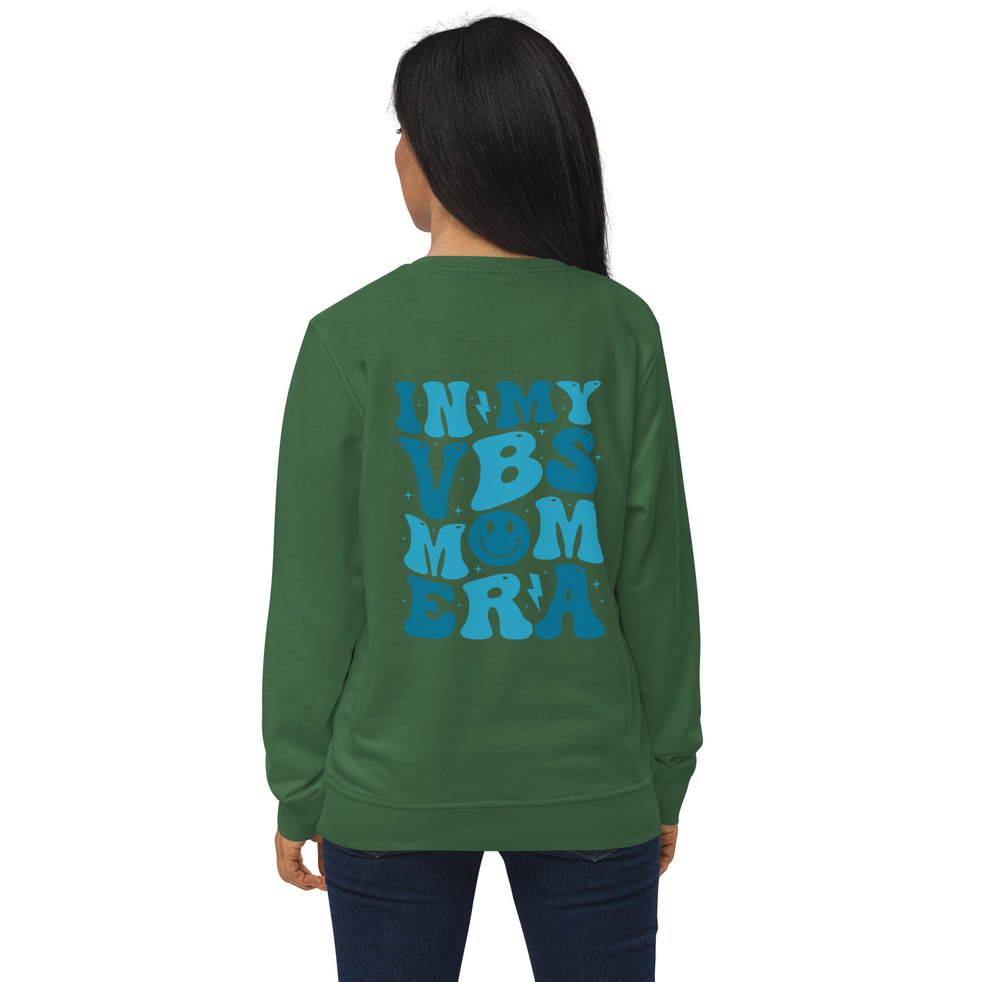 "In My VBS Mom Era" Unisex Organic Sweatshirt