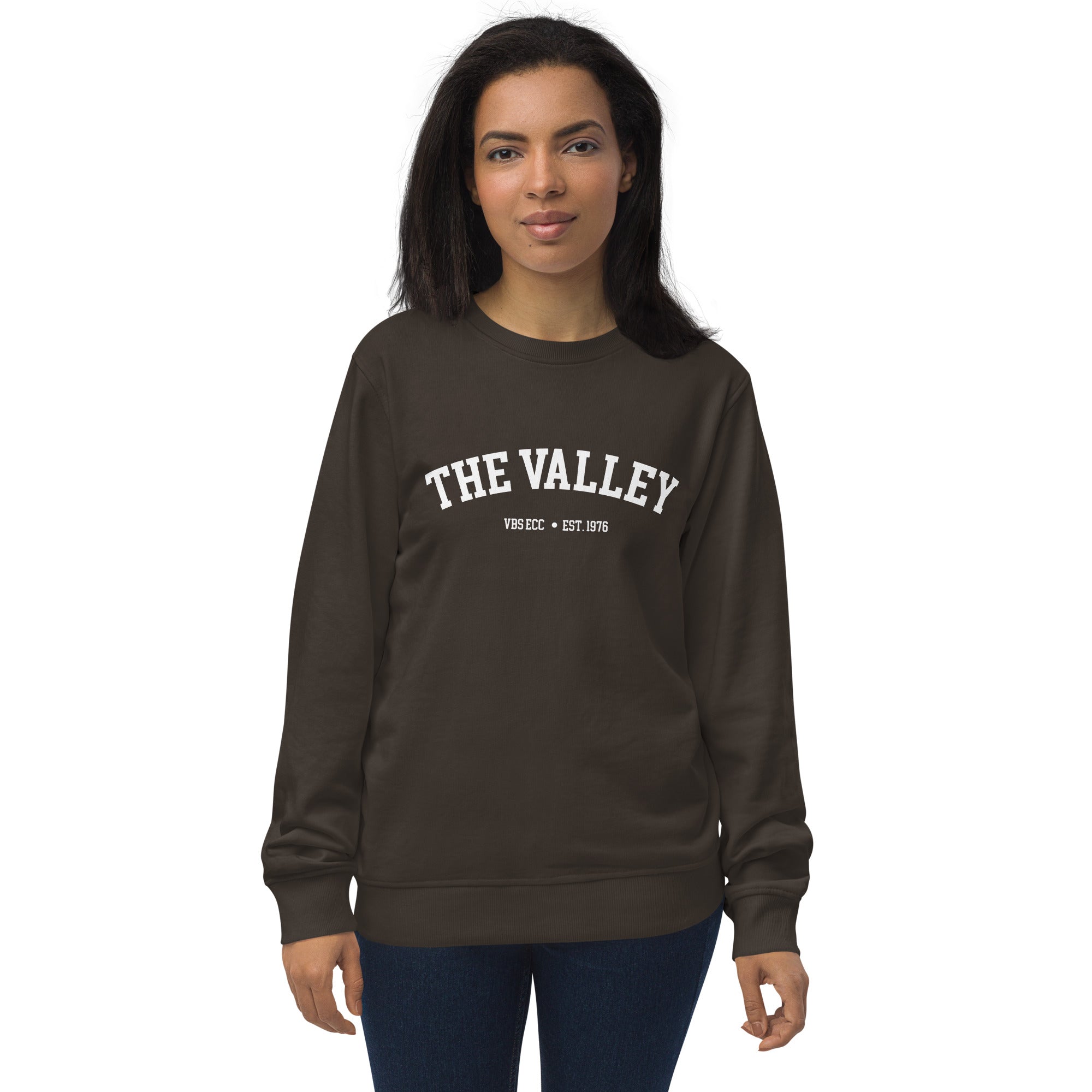 "The Valley" Vintage Relaxed Organic Unisex Sweatshirt