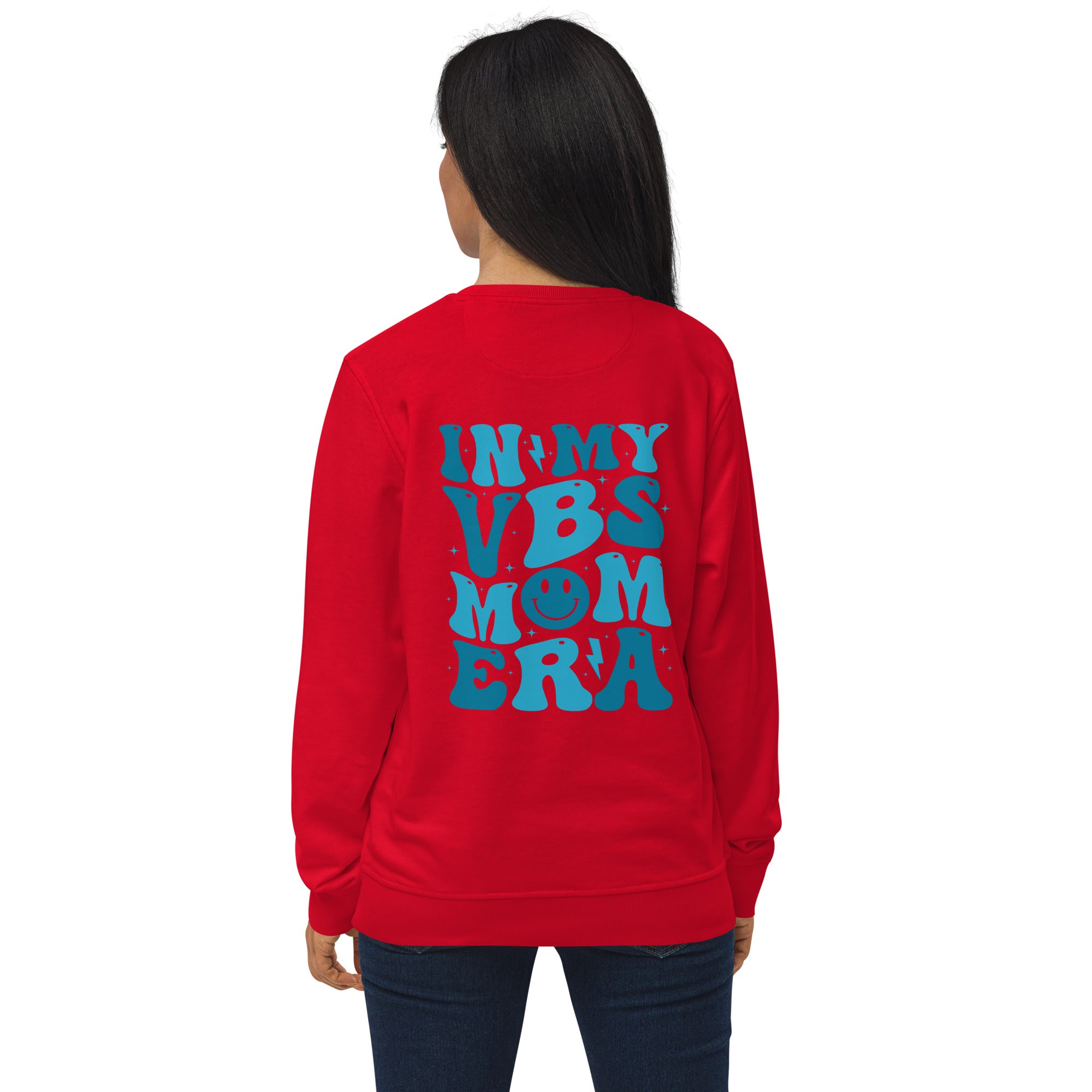 "In My VBS Mom Era" Unisex Organic Sweatshirt
