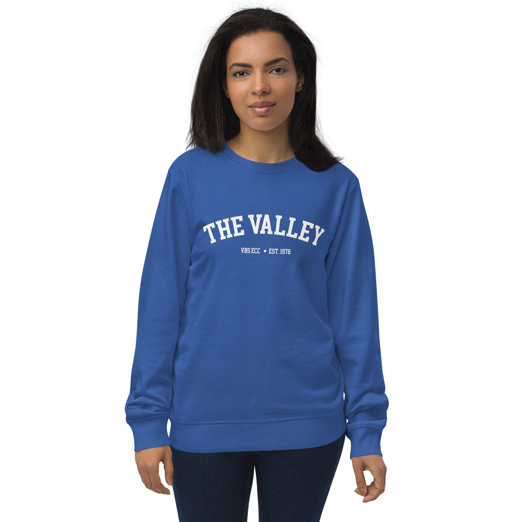 "The Valley" Vintage Relaxed Organic Unisex Sweatshirt