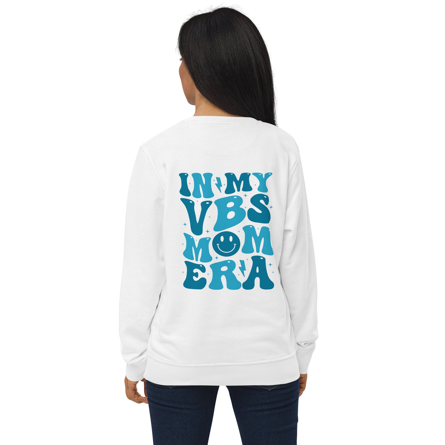"In My VBS Mom Era" Unisex Organic Sweatshirt