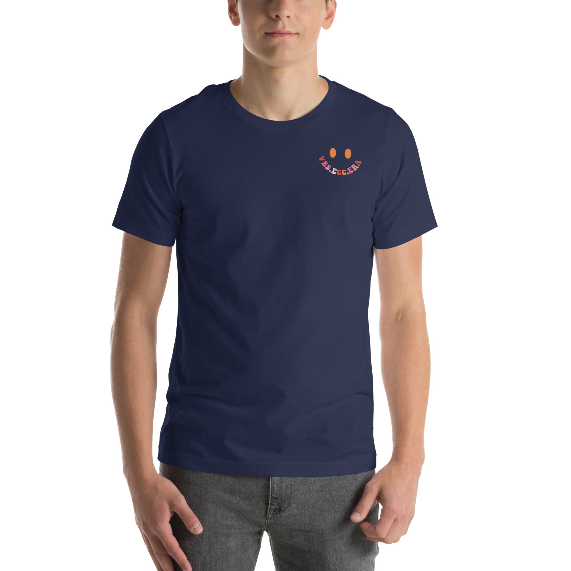 Adult Smiley Face Unisex t-shirt