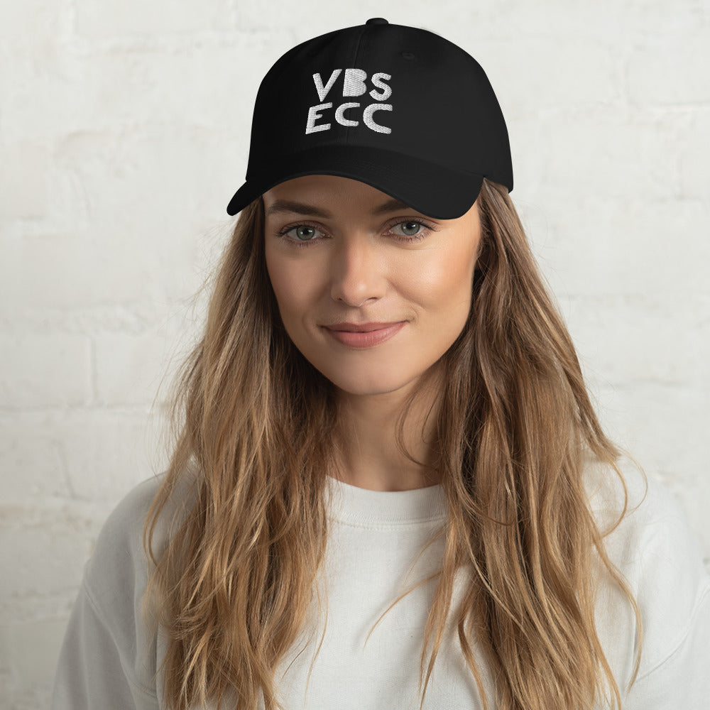 Embroidered Baseball Hat | White Logo