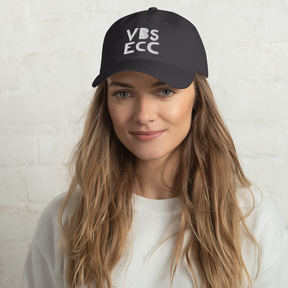 Embroidered Baseball Hat | White Logo